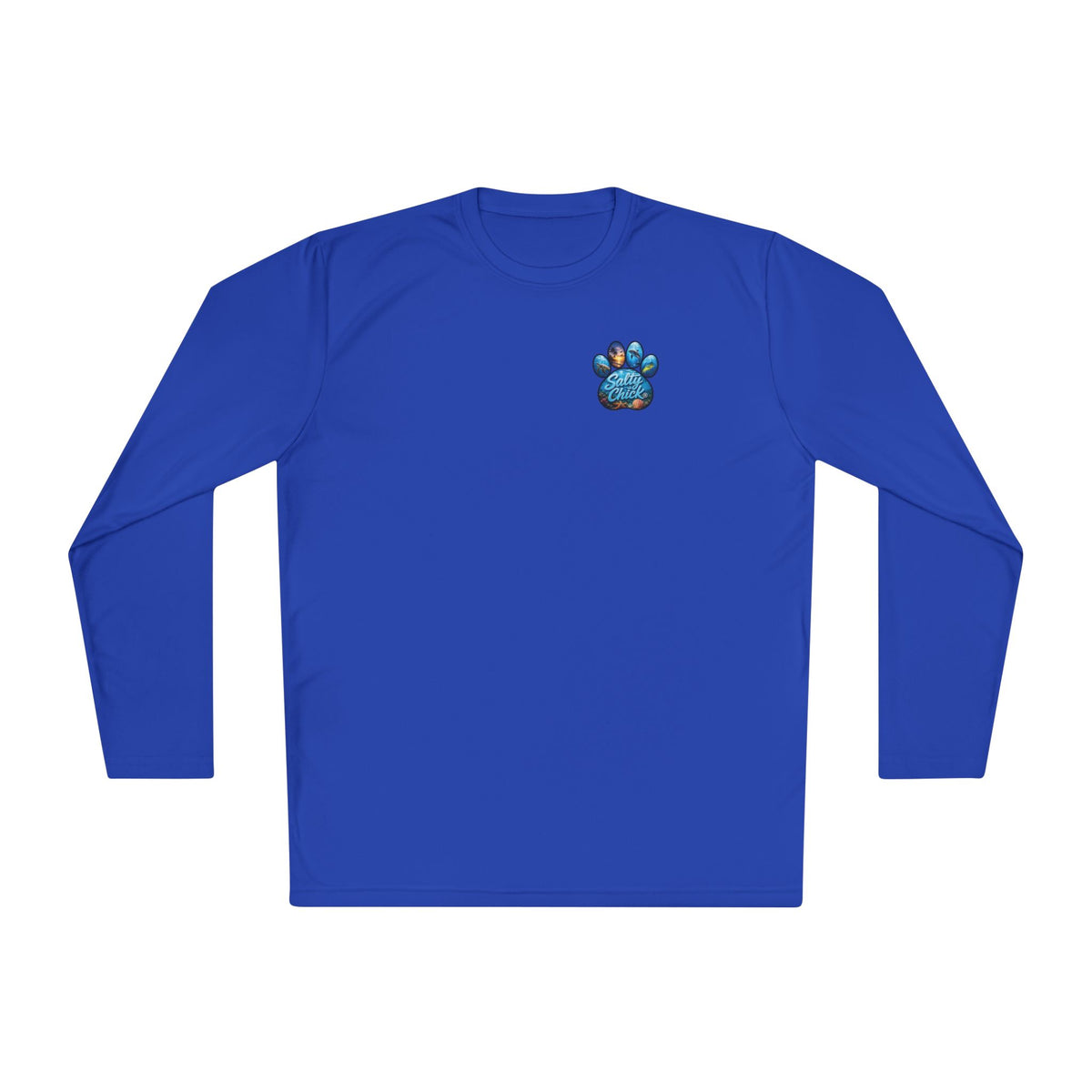 Unisex Moisture Wicking Long Sleeve- Paw me to the Ocean