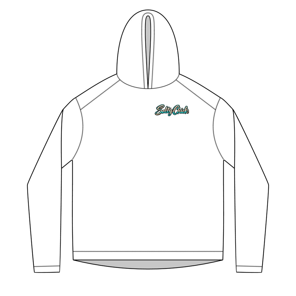 Mountain Sunrise Hoodie — Scenic Nature Backprint with 'Stay Wild' Chest Logo