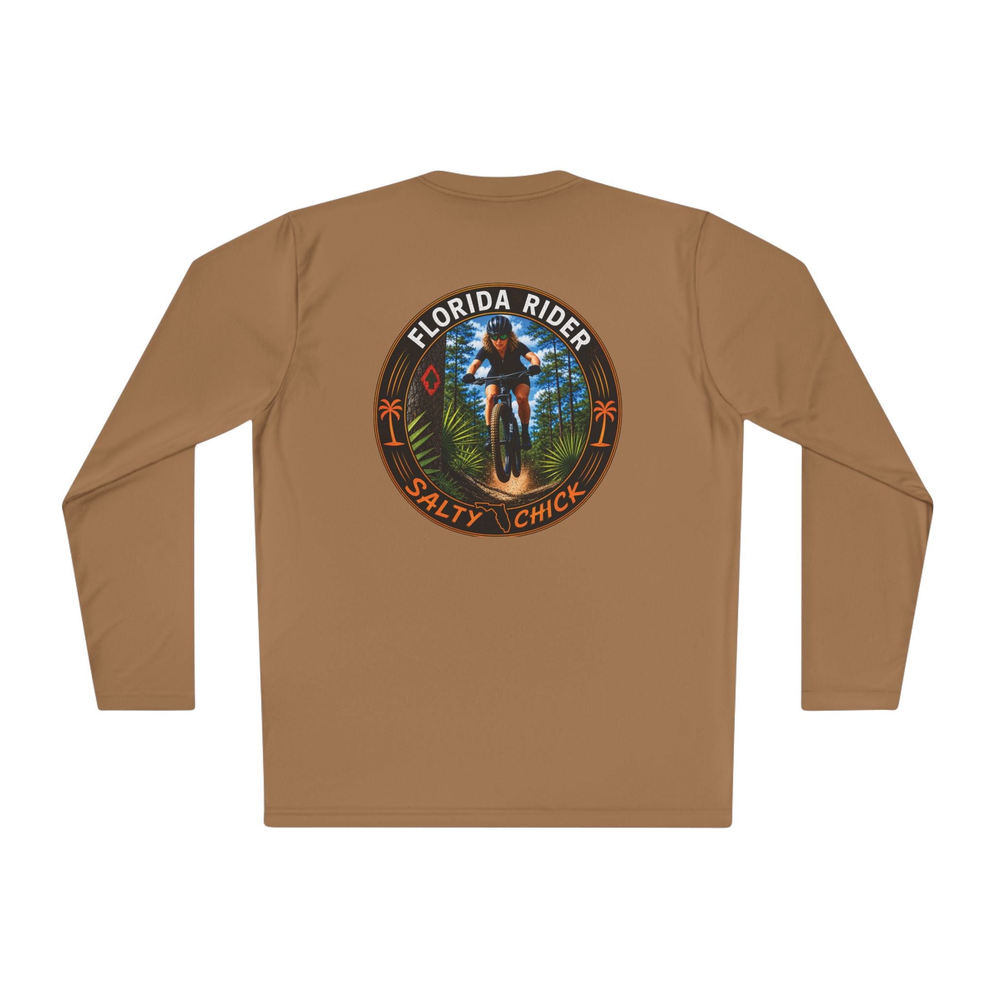 Salty Chick Dirt & Grit Long Sleeve Performance Tee – Mountain Biking & Trails