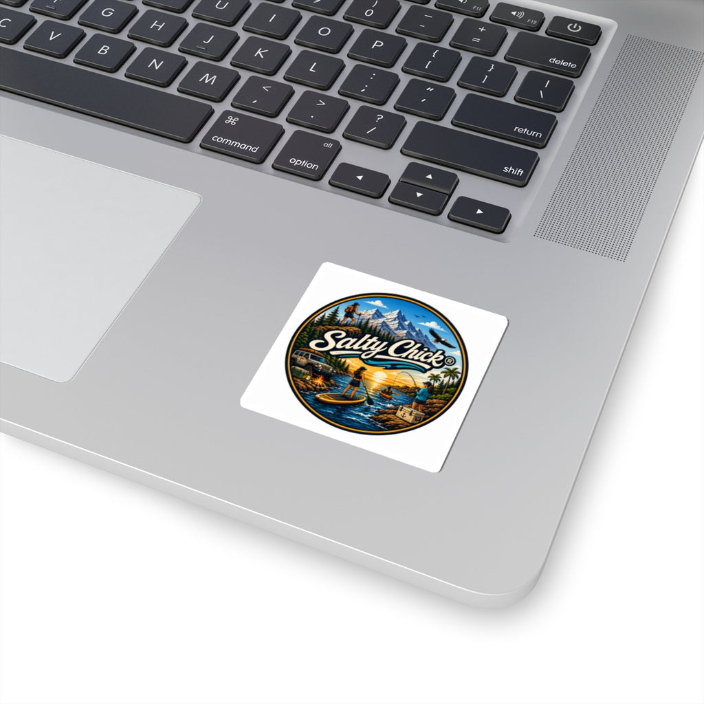 Salty Chick Universal Logo Kiss-Cut Vinyl Sticker