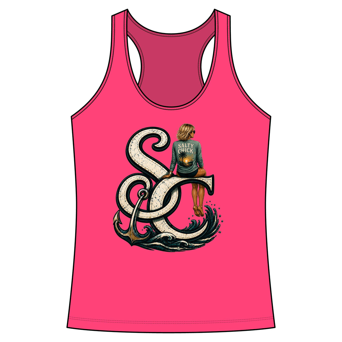 Performance SC logo Racerback Tank