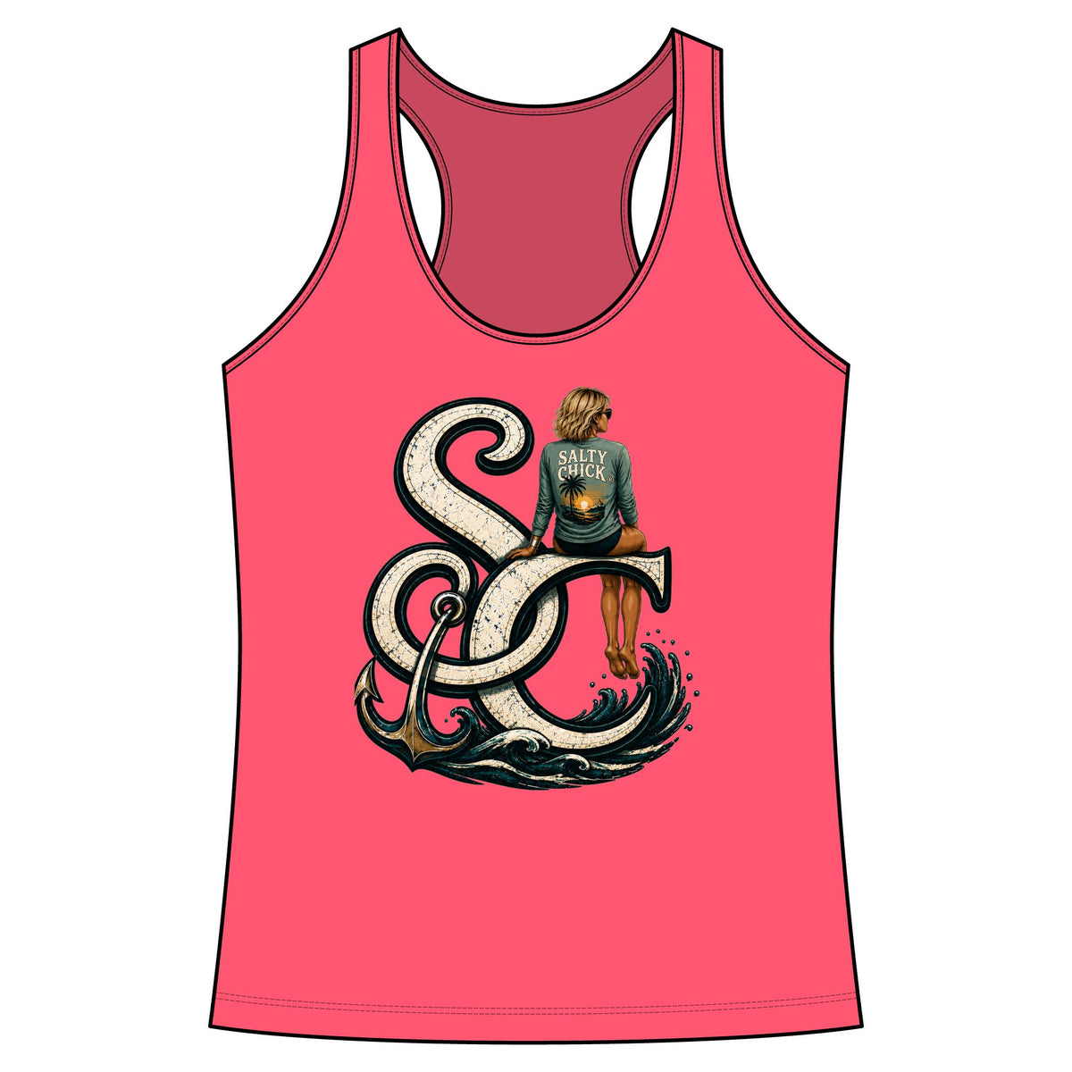 Performance SC logo Racerback Tank