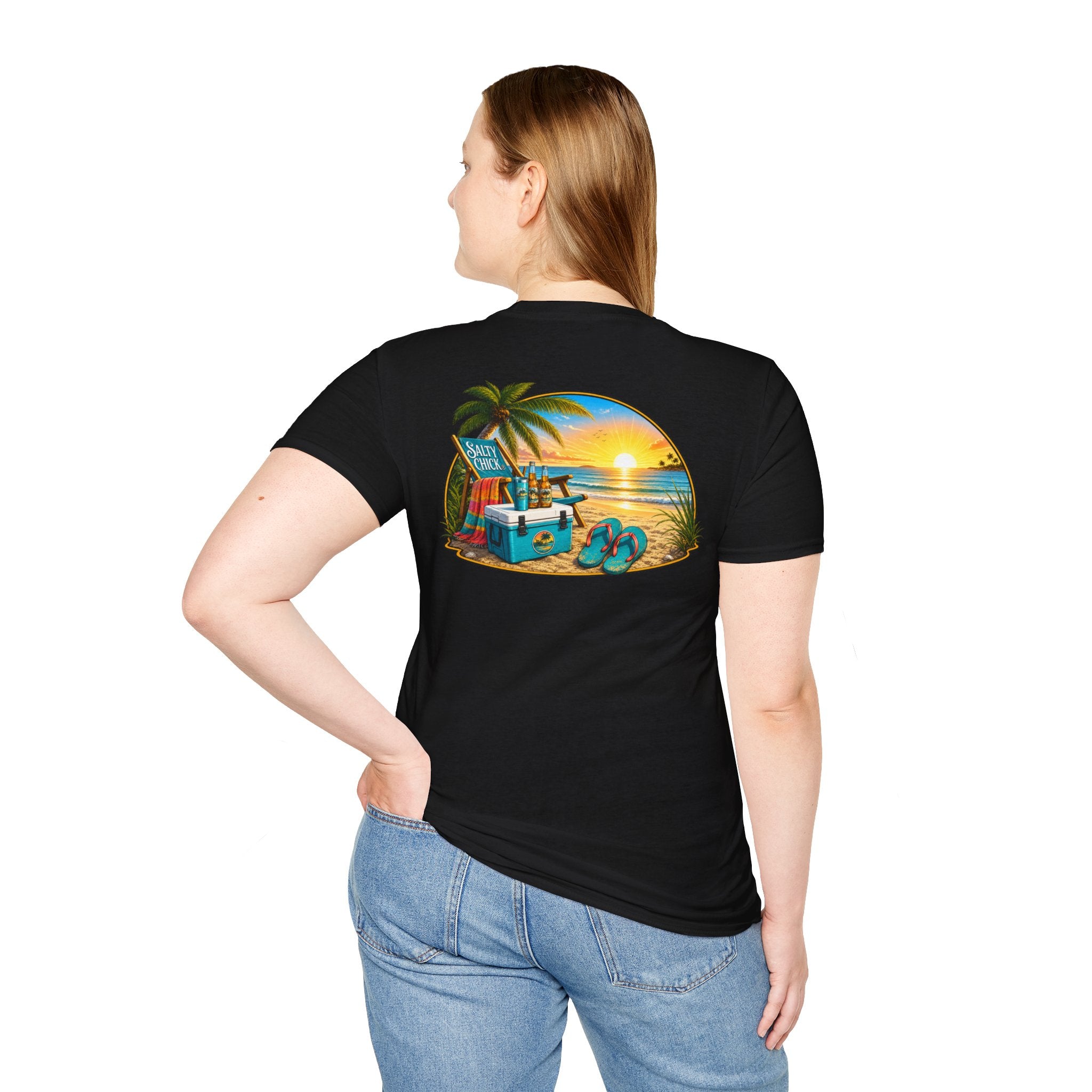 Salty Chick Shore Thing Cotton Tee – Coastal Life