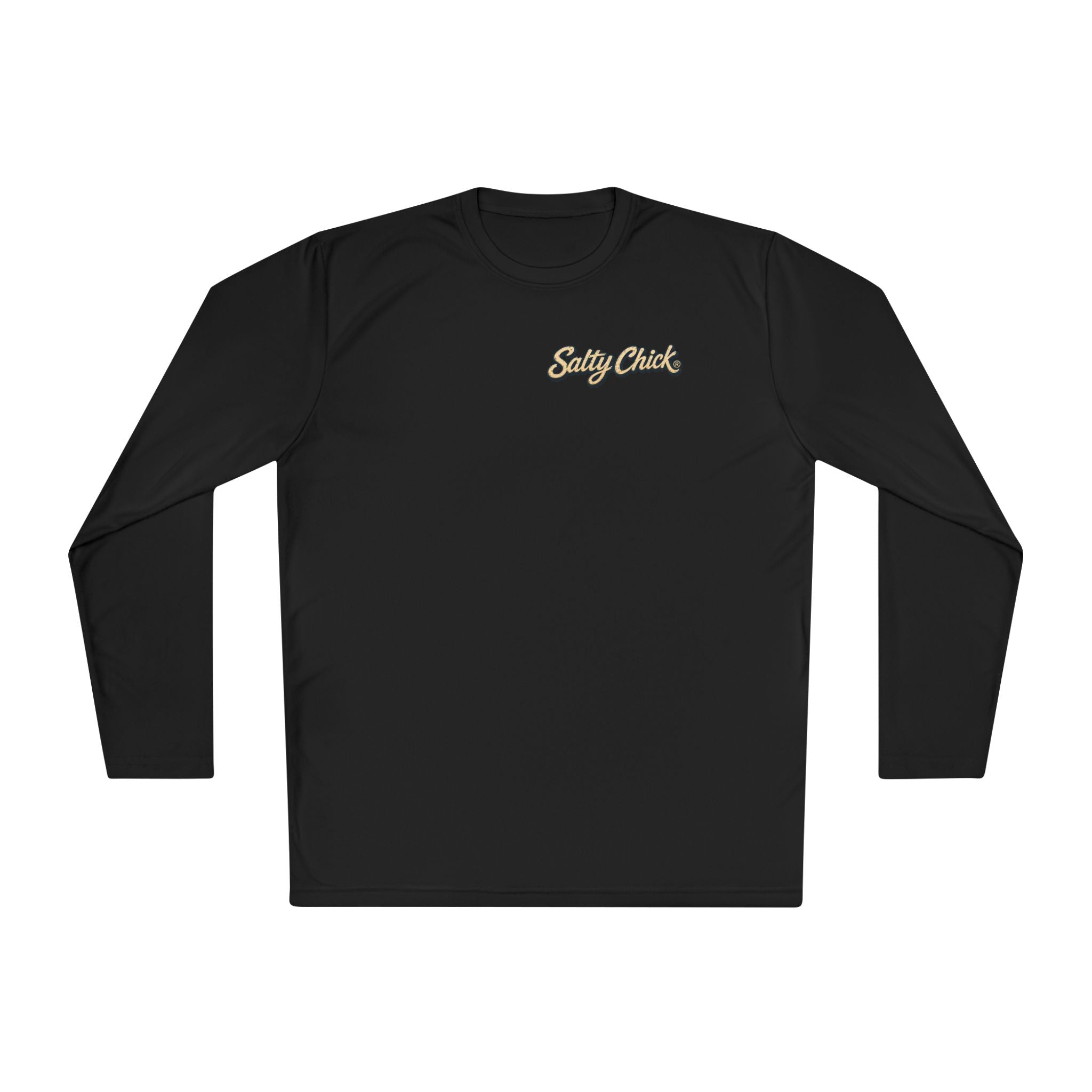 Salty Chick Short Hair Logo Long Sleeve – Coastal Life