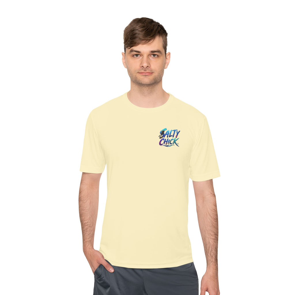 Salty Chick Dive Deep Performance Tee – Coastal Life