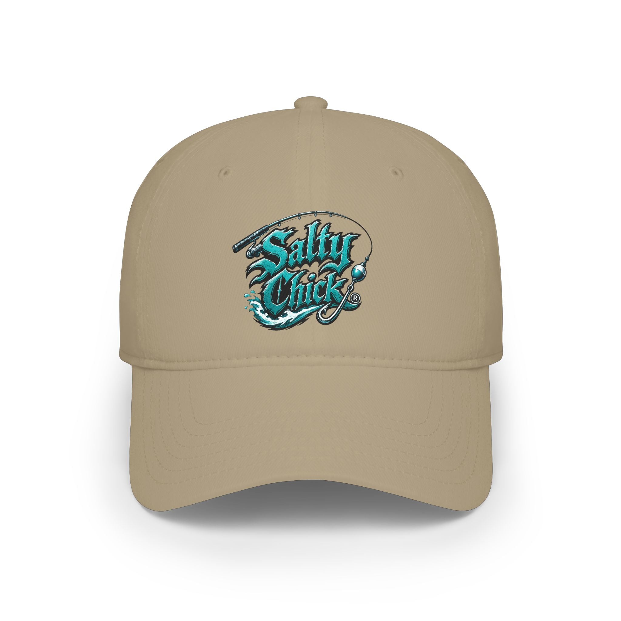 Salty Chick Low Profile Embroidered Baseball Cap – Fishing