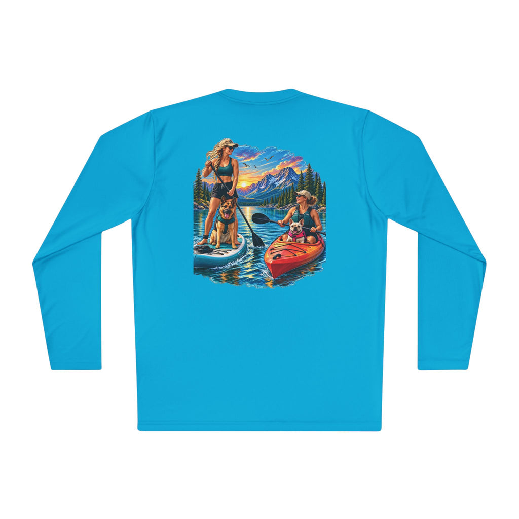 Kayak/Paddle with dogs Moisture Wicking Long Sleeve