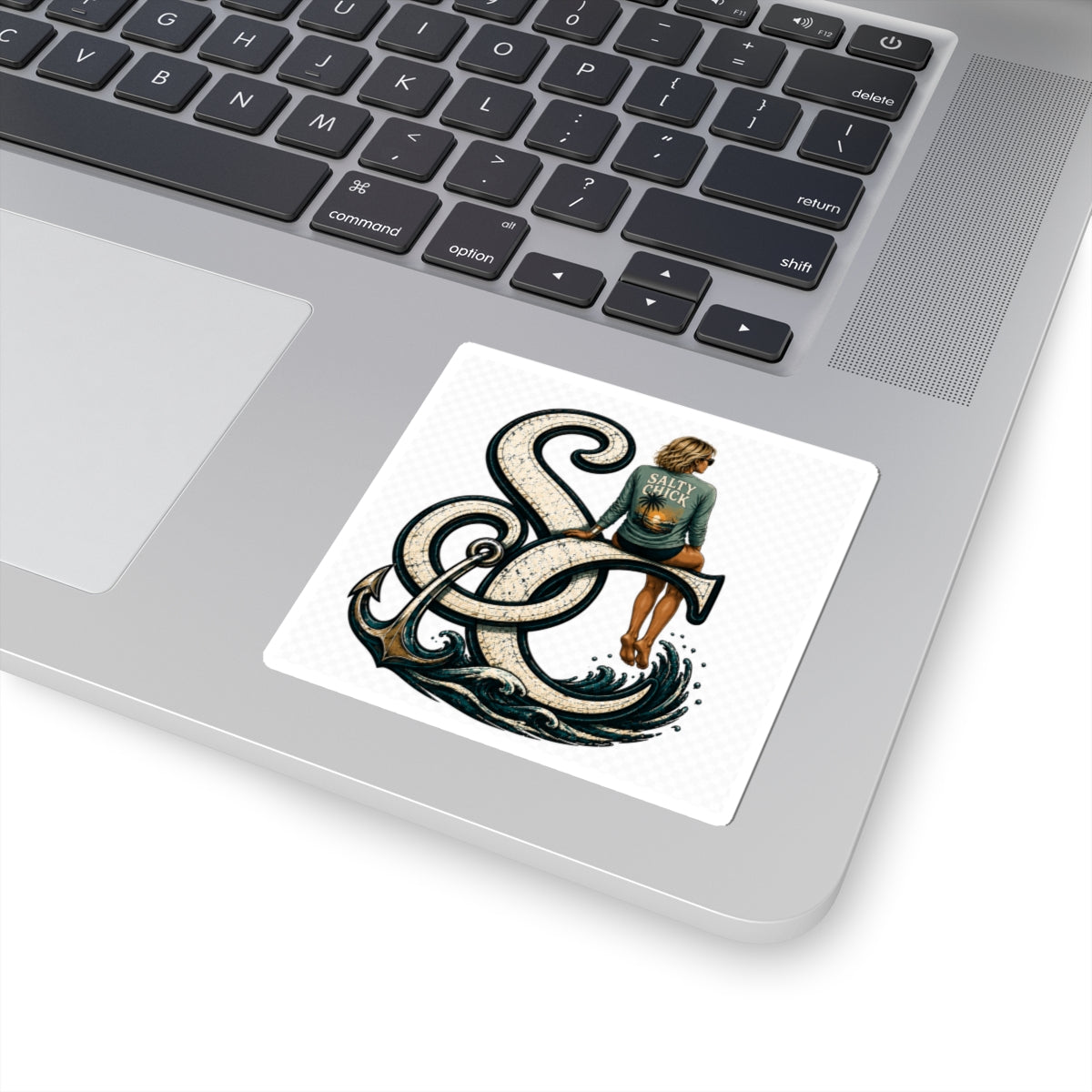 Salty Chick Blonde Kiss-Cut Vinyl Sticker