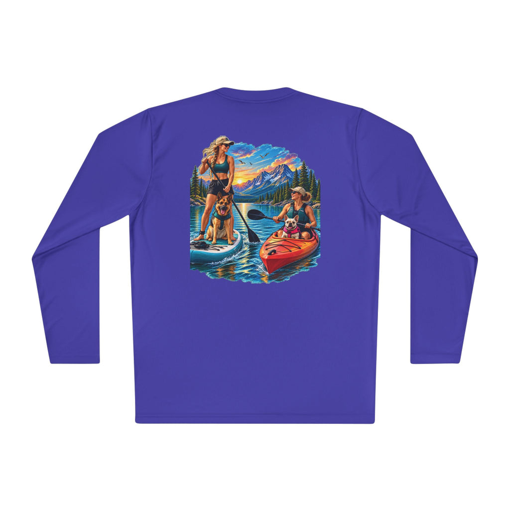 Kayak/Paddle with dogs Moisture Wicking Long Sleeve