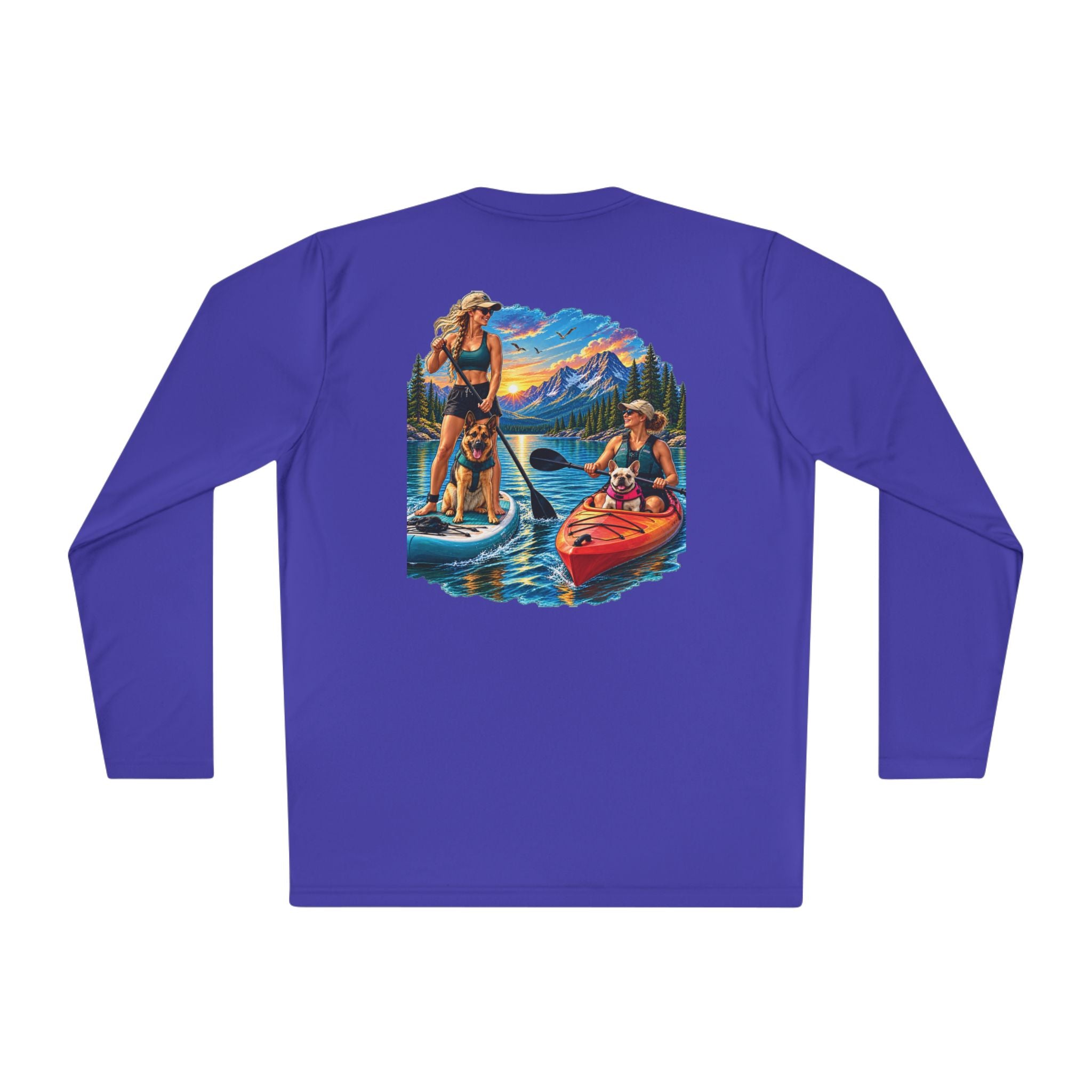 Kayak/Paddle with dogs Moisture Wicking Long Sleeve