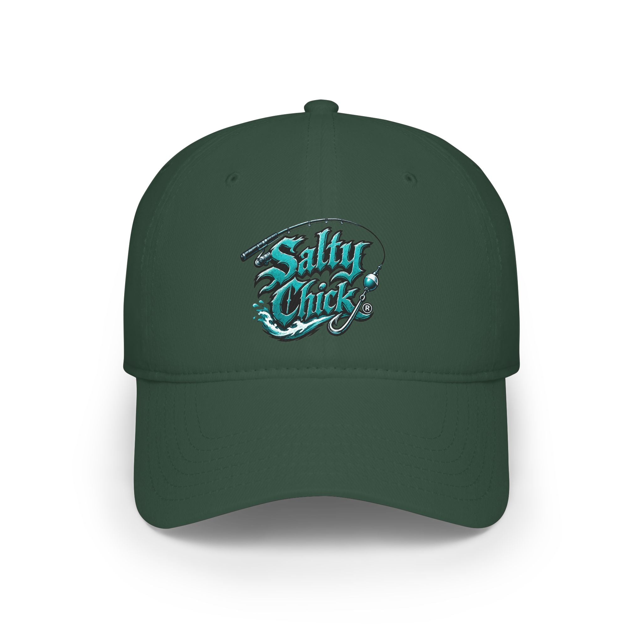 Salty Chick Low Profile Embroidered Baseball Cap – Fishing