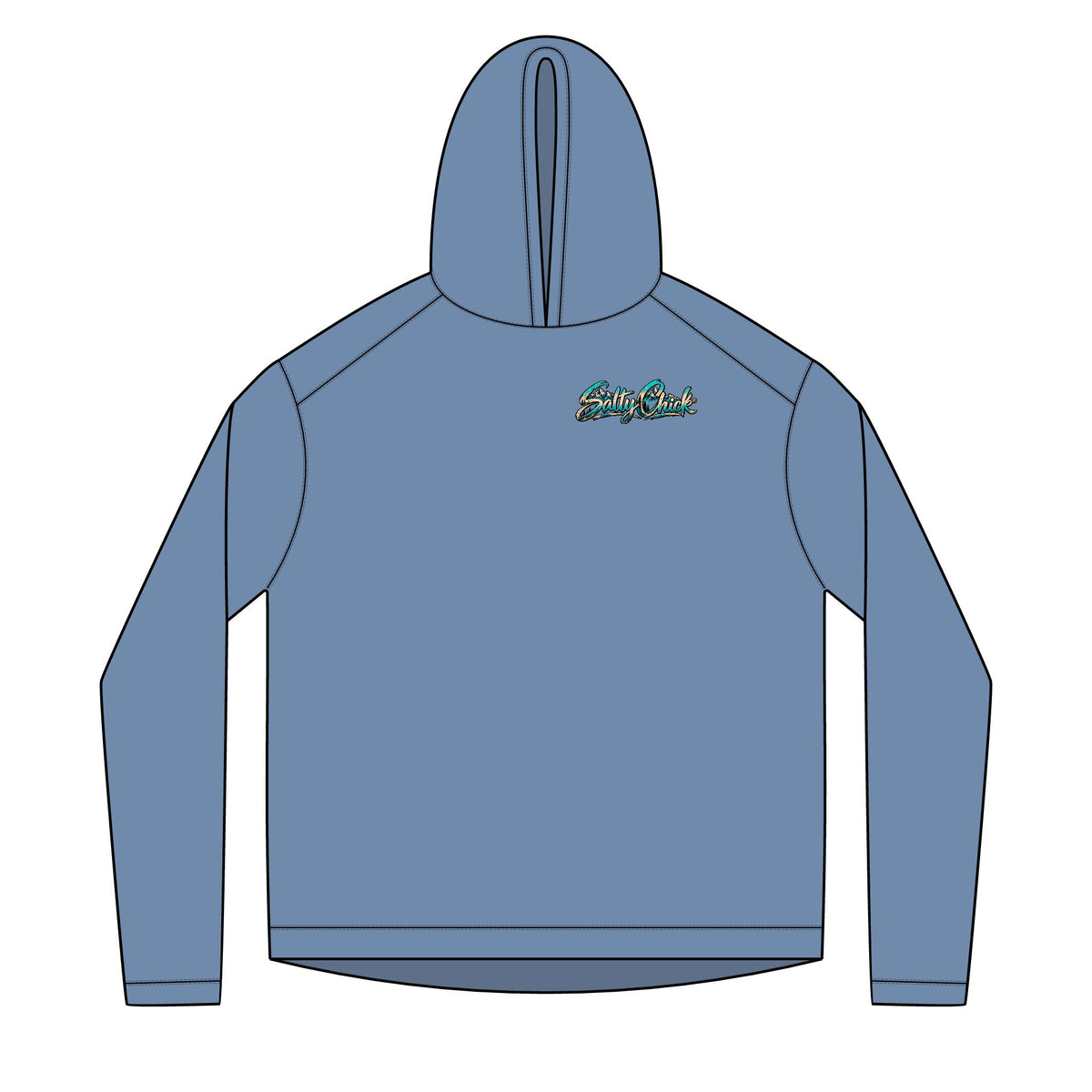Solar Mountain Rock Climber Graphic Hoodie