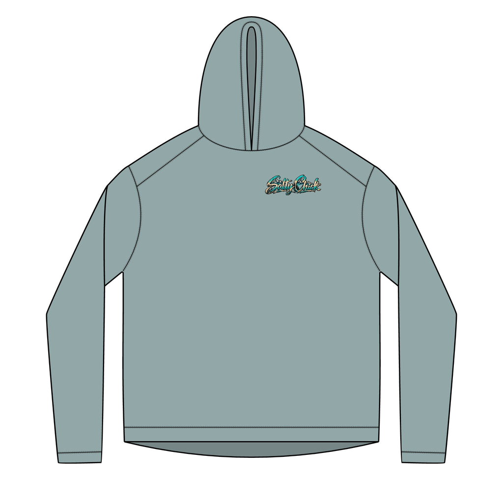 Solar Mountain Rock Climber Graphic Hoodie