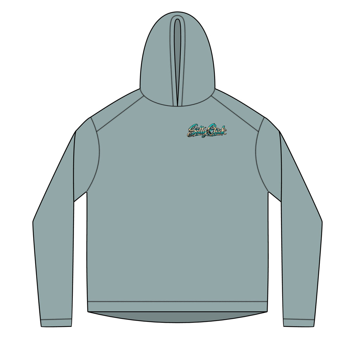 Solar Mountain Rock Climber Graphic Hoodie