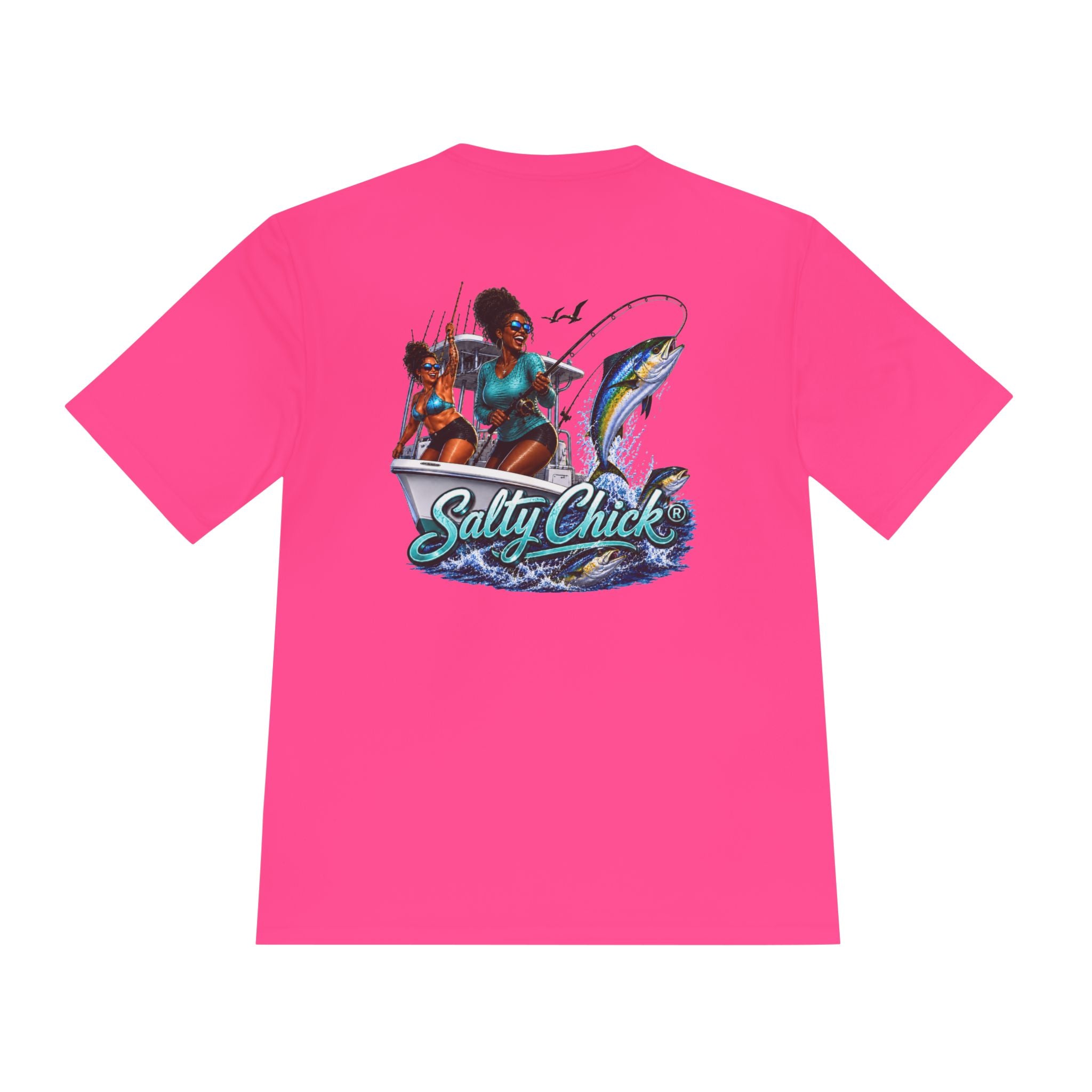 Salty Chick Saltwater Soul Moisture Wicking Tee – Fishing