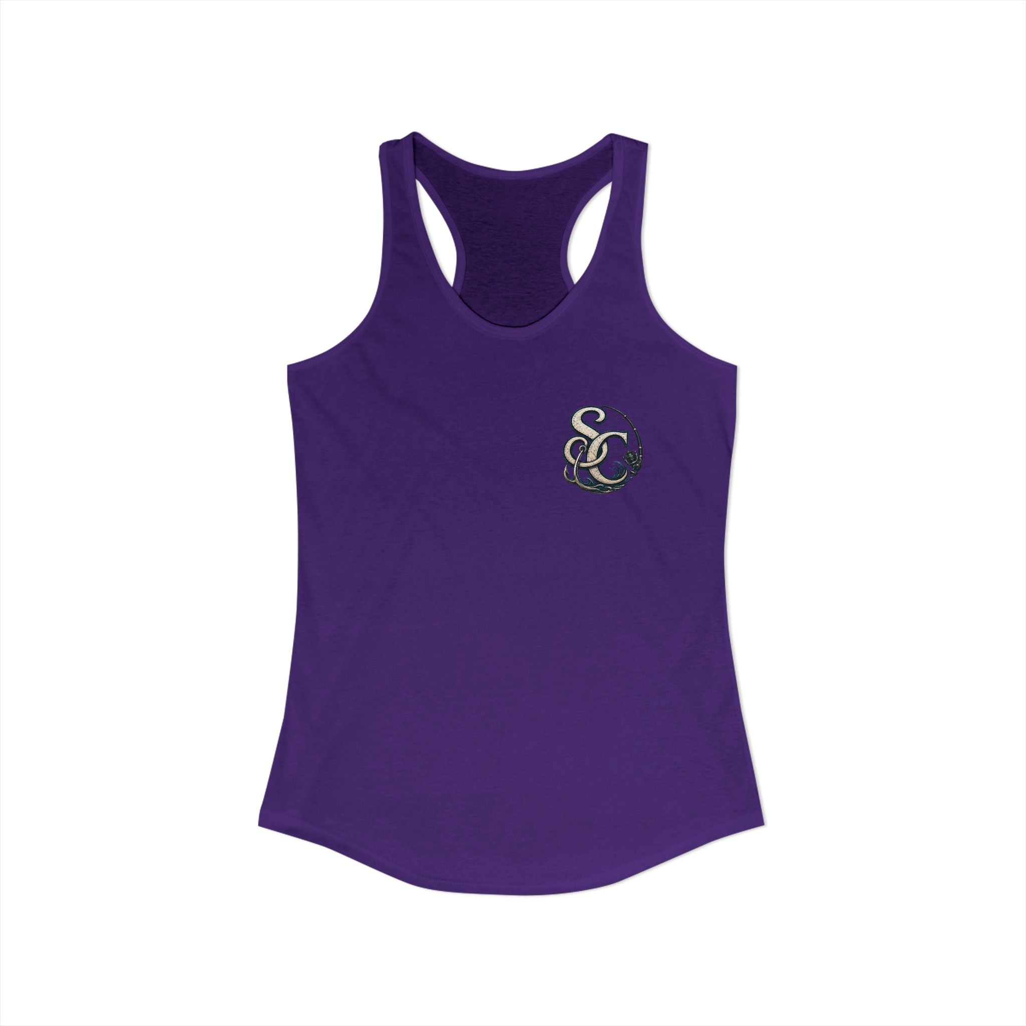 Performance Racerback Tank-Lifeline of fishing