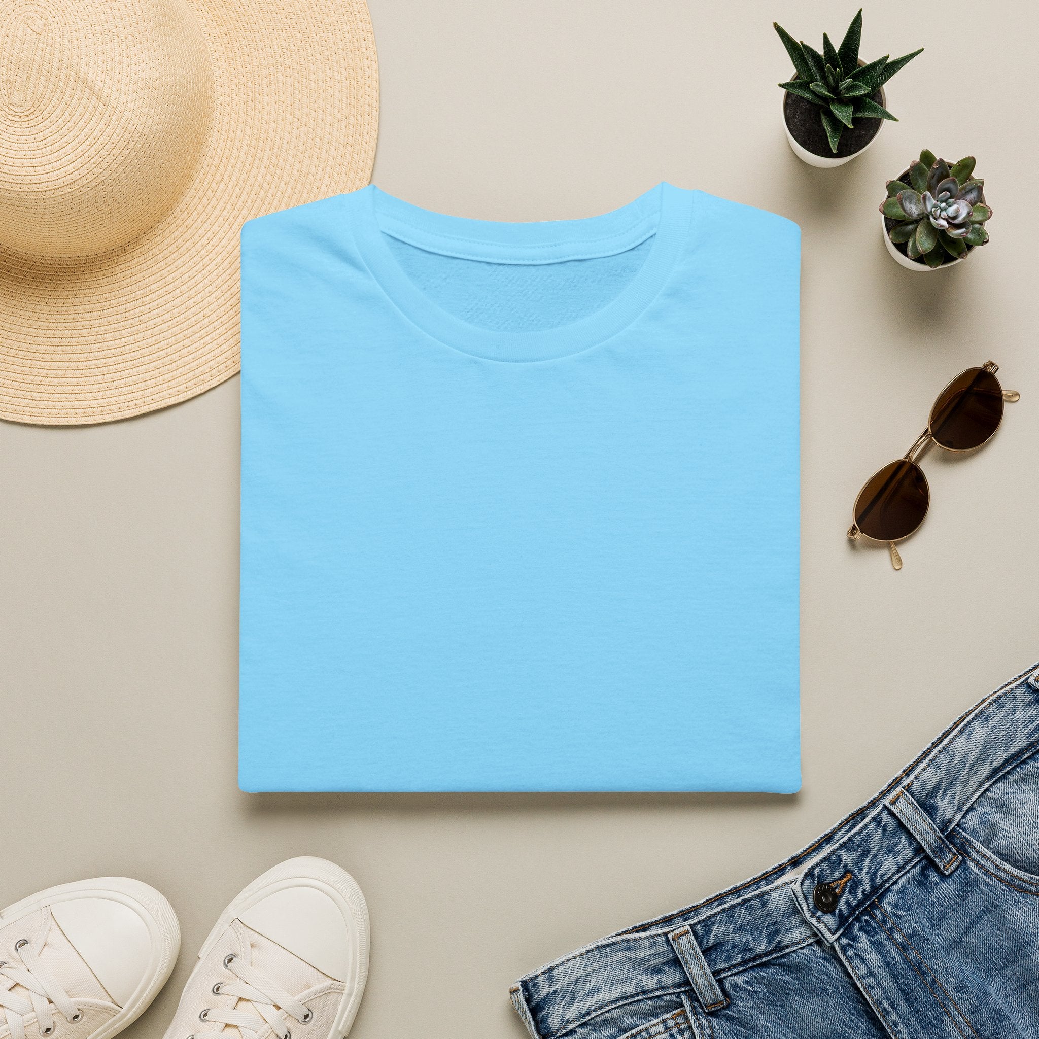 Salty Chick Universal Logo Cotton Tee – Coastal Life
