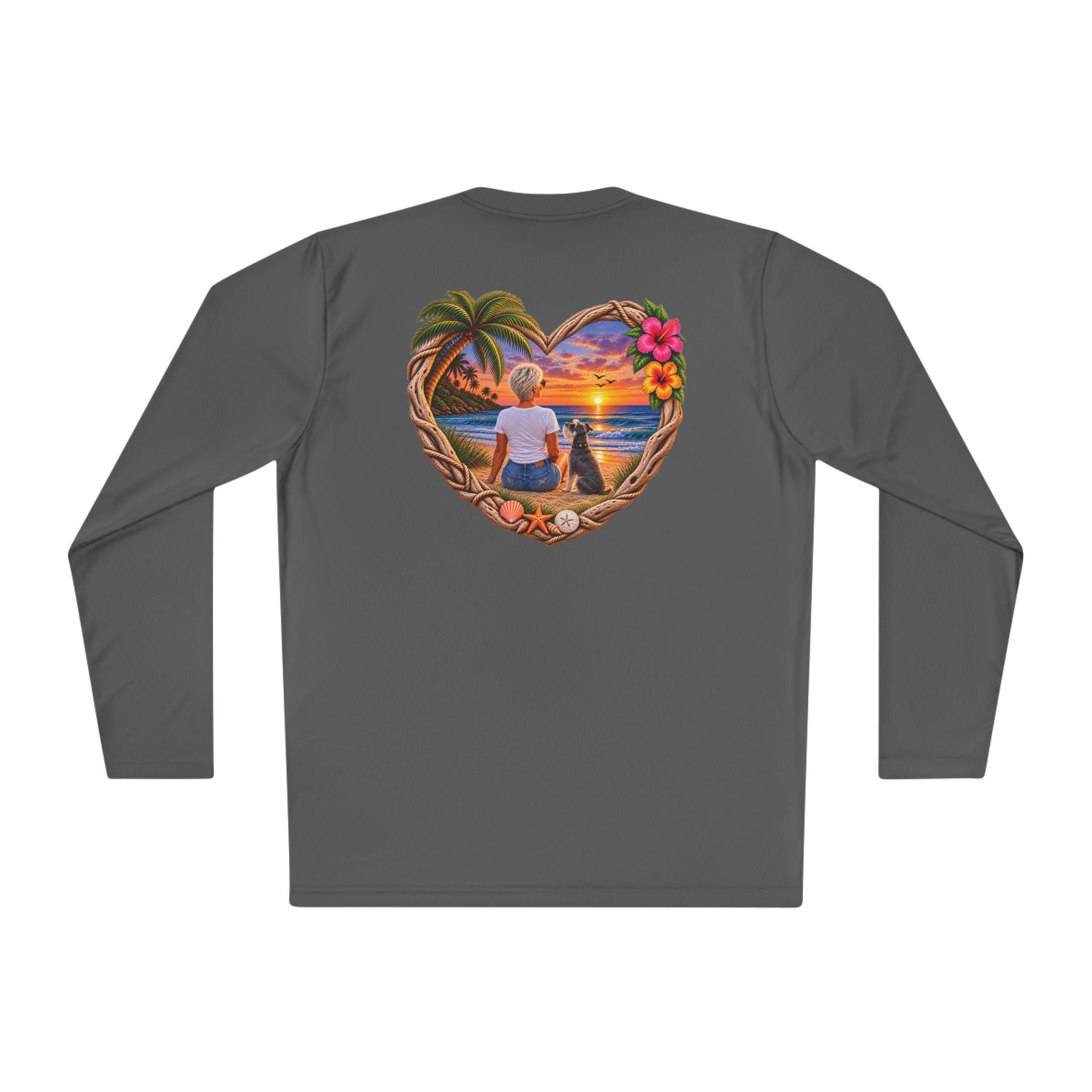 Schnauzer Moisture Wicking Long Sleeve