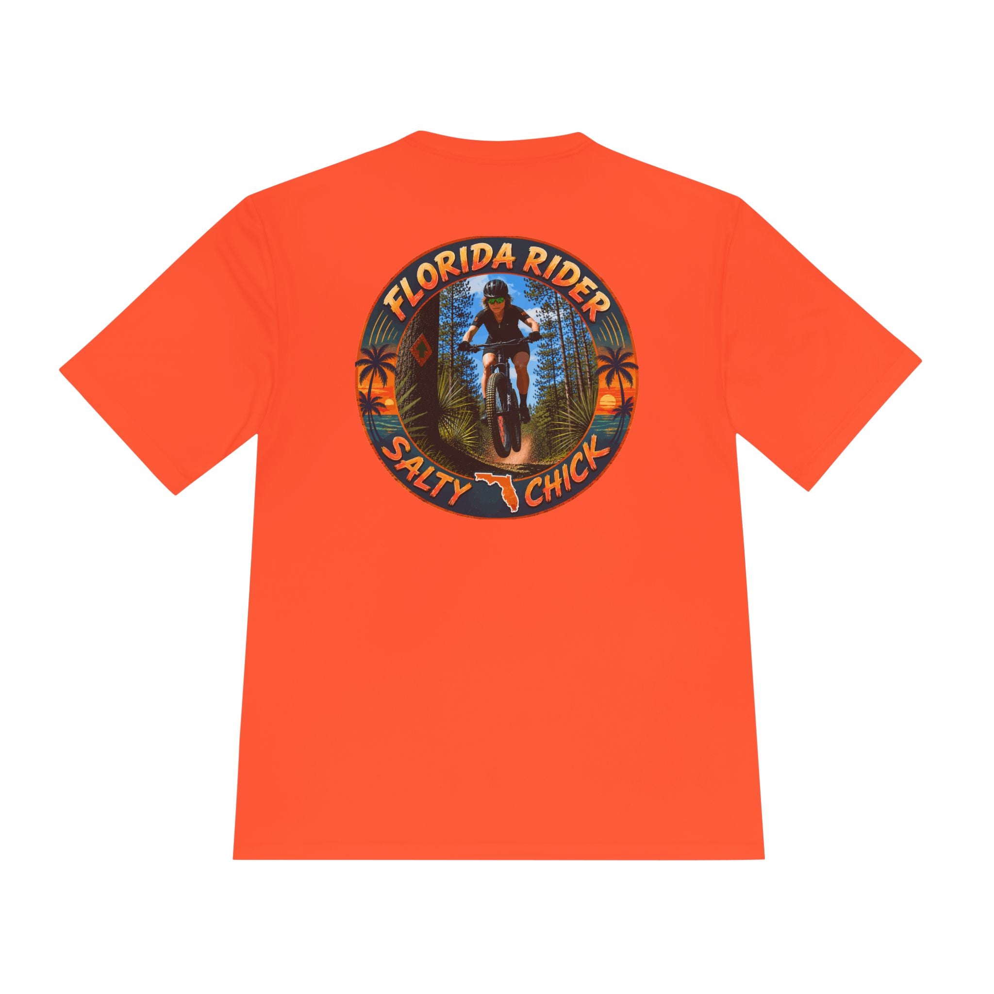 Salty Chick Shred Ready Performance Tee – Mountain Biking & Trails