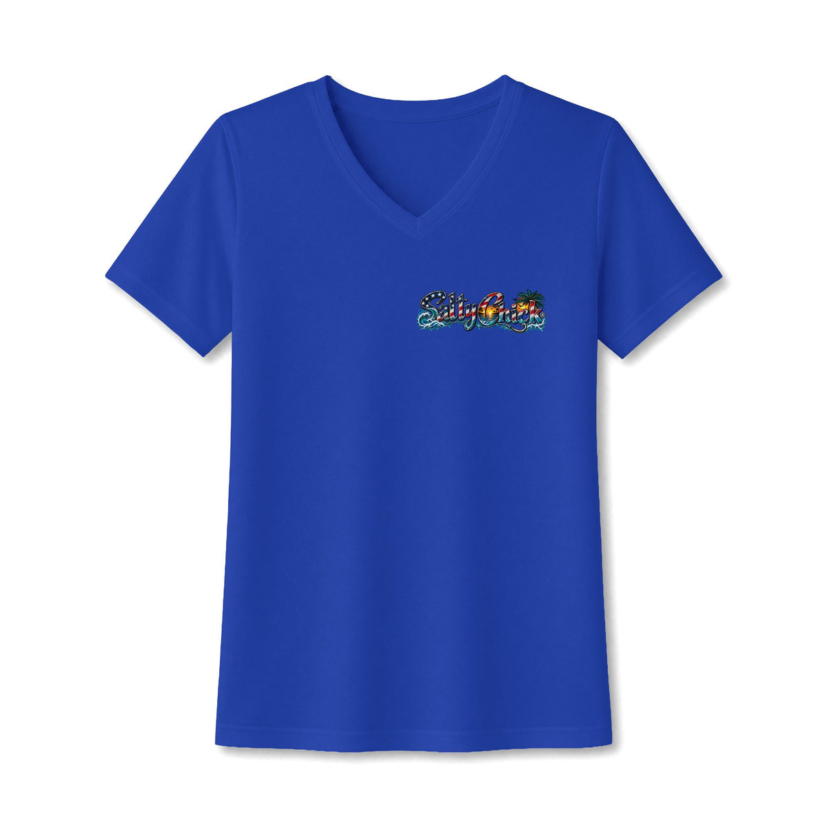 Women's PosiCharge RacerMesh Military Services V-Neck Tee