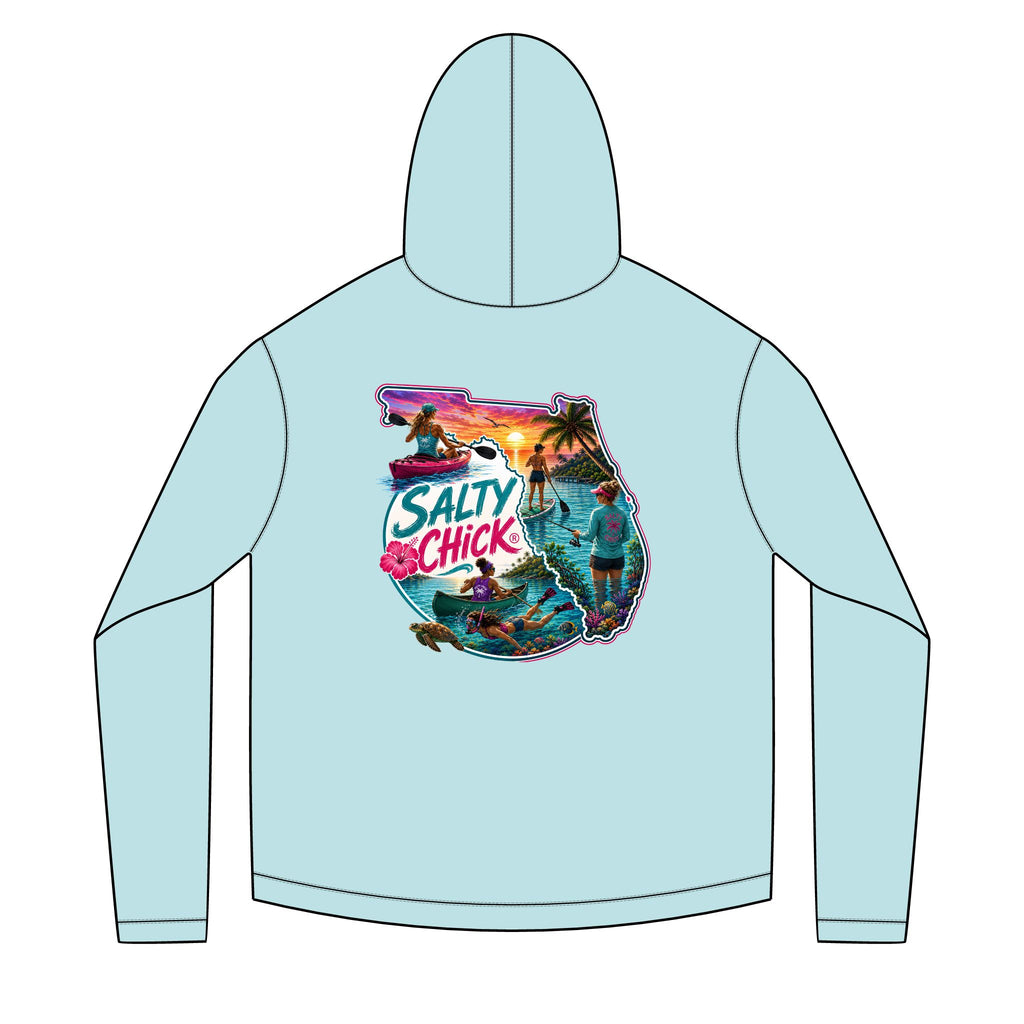 Diver Reef Hoodie — Scuba Ocean Graphic Pullover