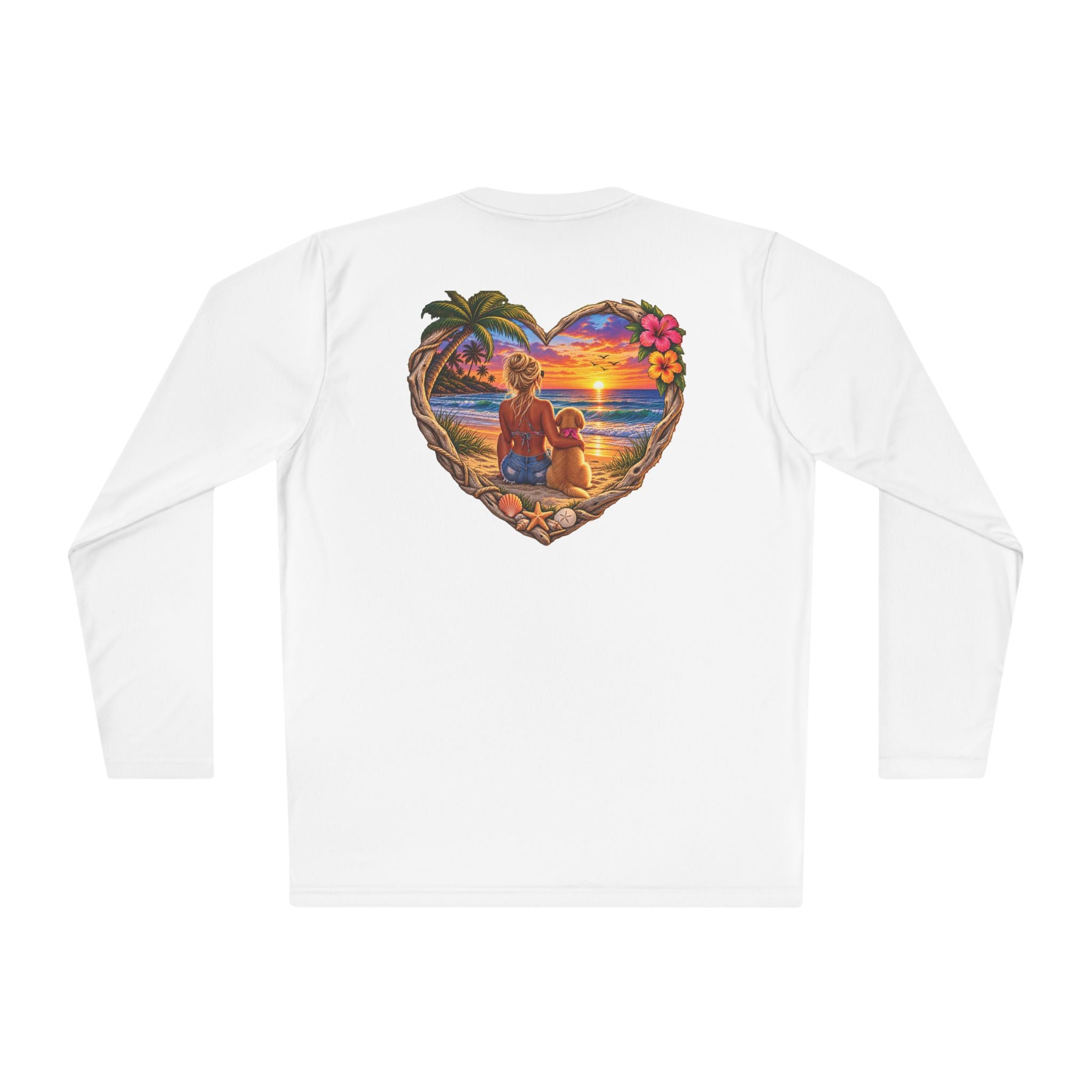 Paws in the Sand Long Sleeve Performance
