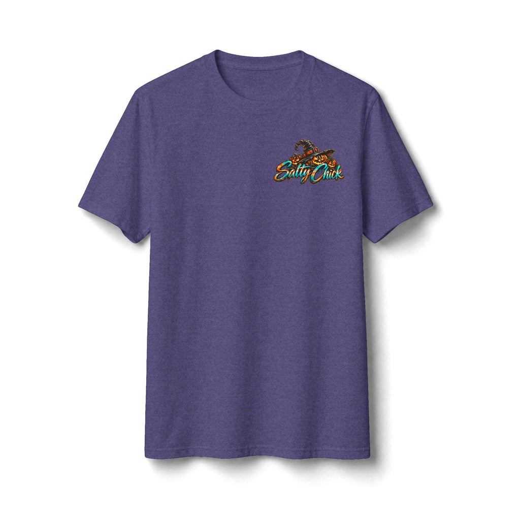 Moonlit Whiskers Coastal Halloween Tee