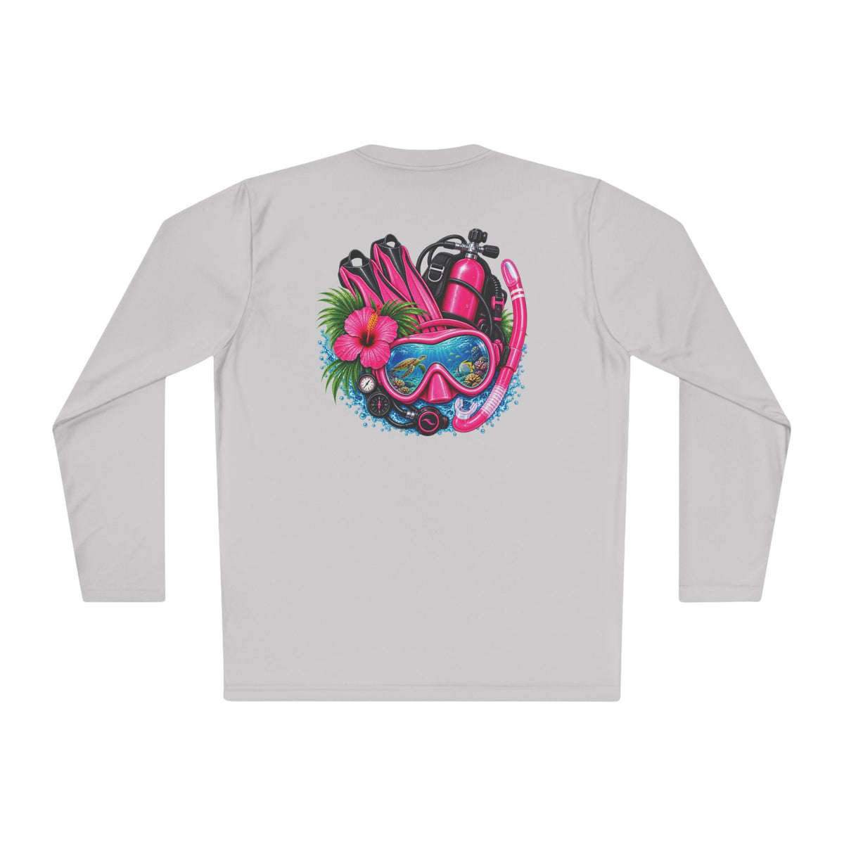 Diving Gear in pink Moisture Wicking Long Sleeve