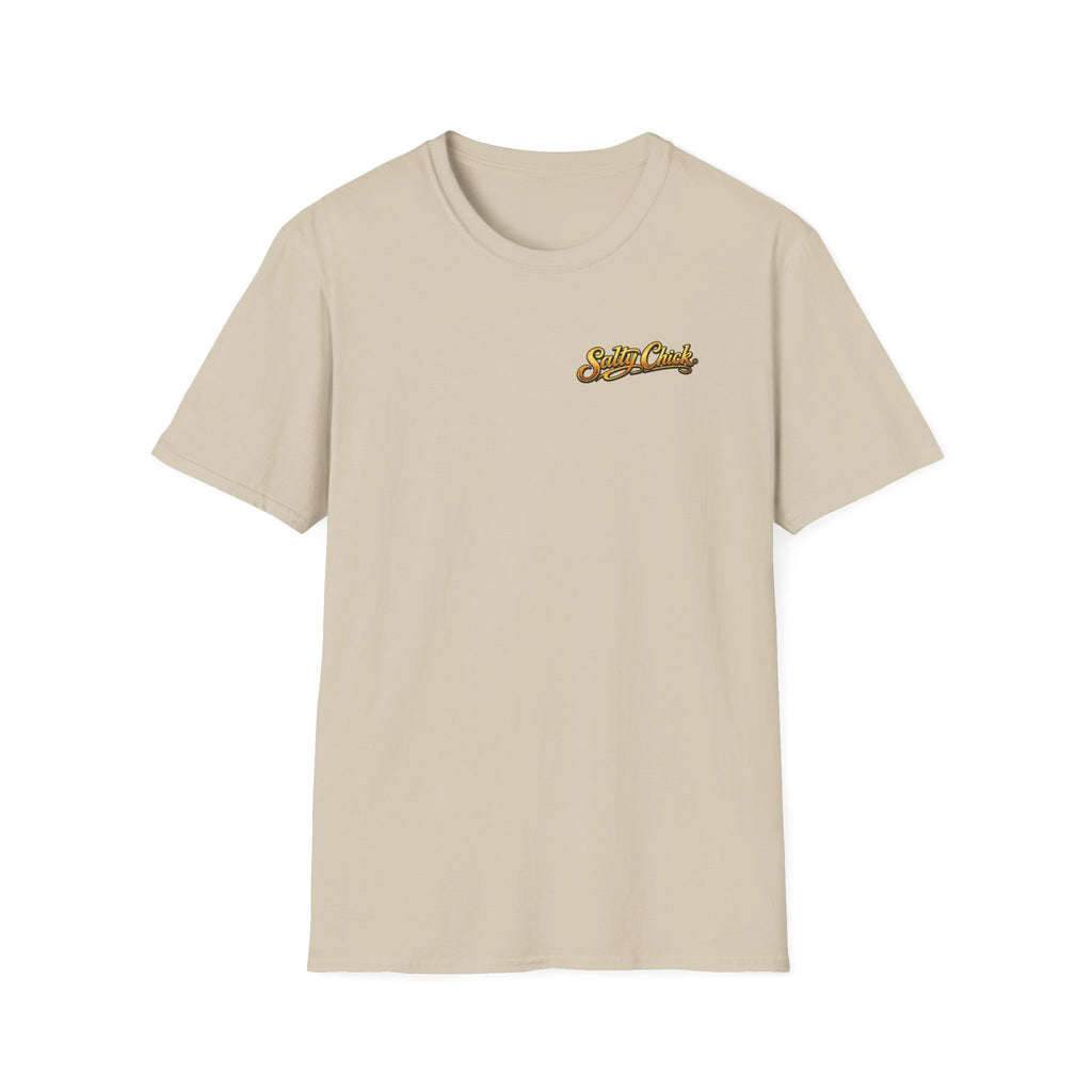 Salty Chick Paddle & Board Cotton Tee – Kayak & Paddleboard