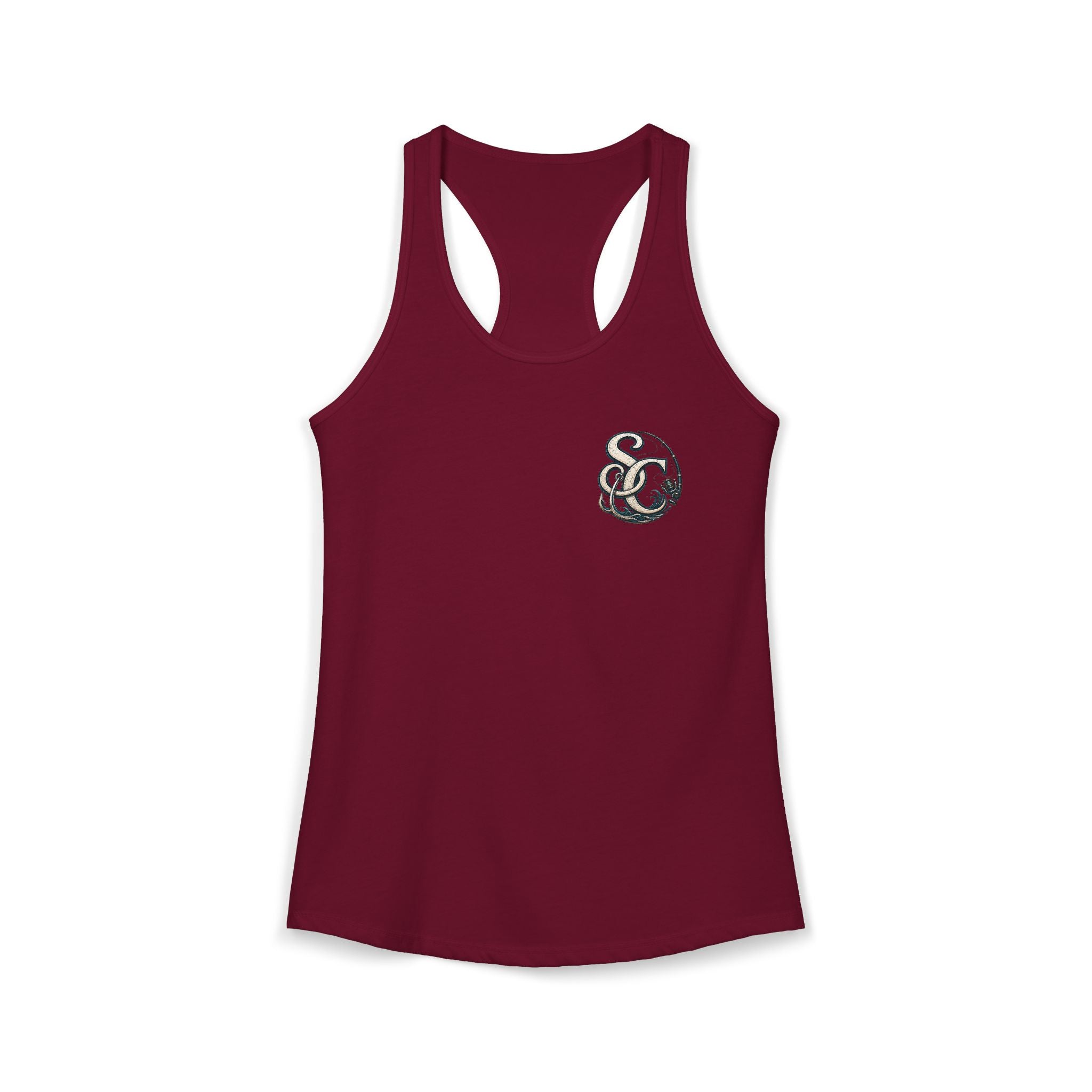 Performance Racerback Tank-Lifeline of fishing