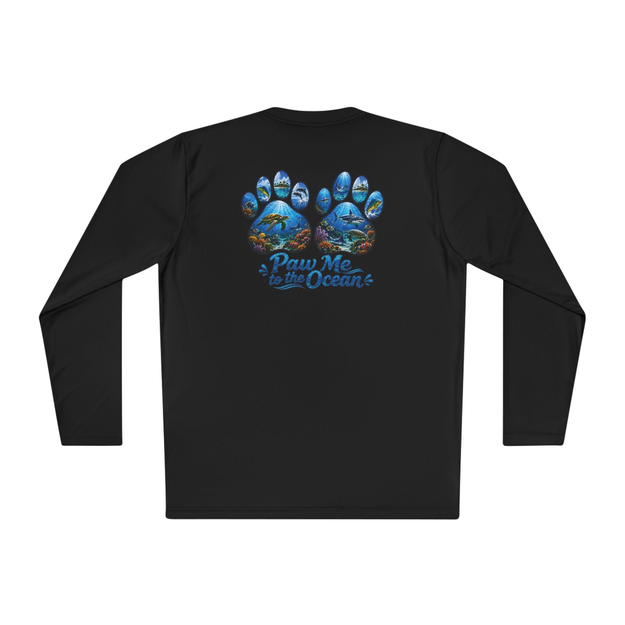 Salty Chick Paw Me to the Ocean Long Sleeve Performance Tee – Coastal Life