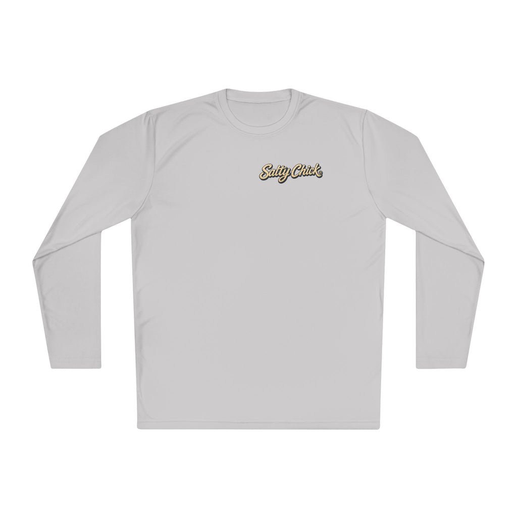 Salty Chick Short Hair Logo Long Sleeve – Coastal Life