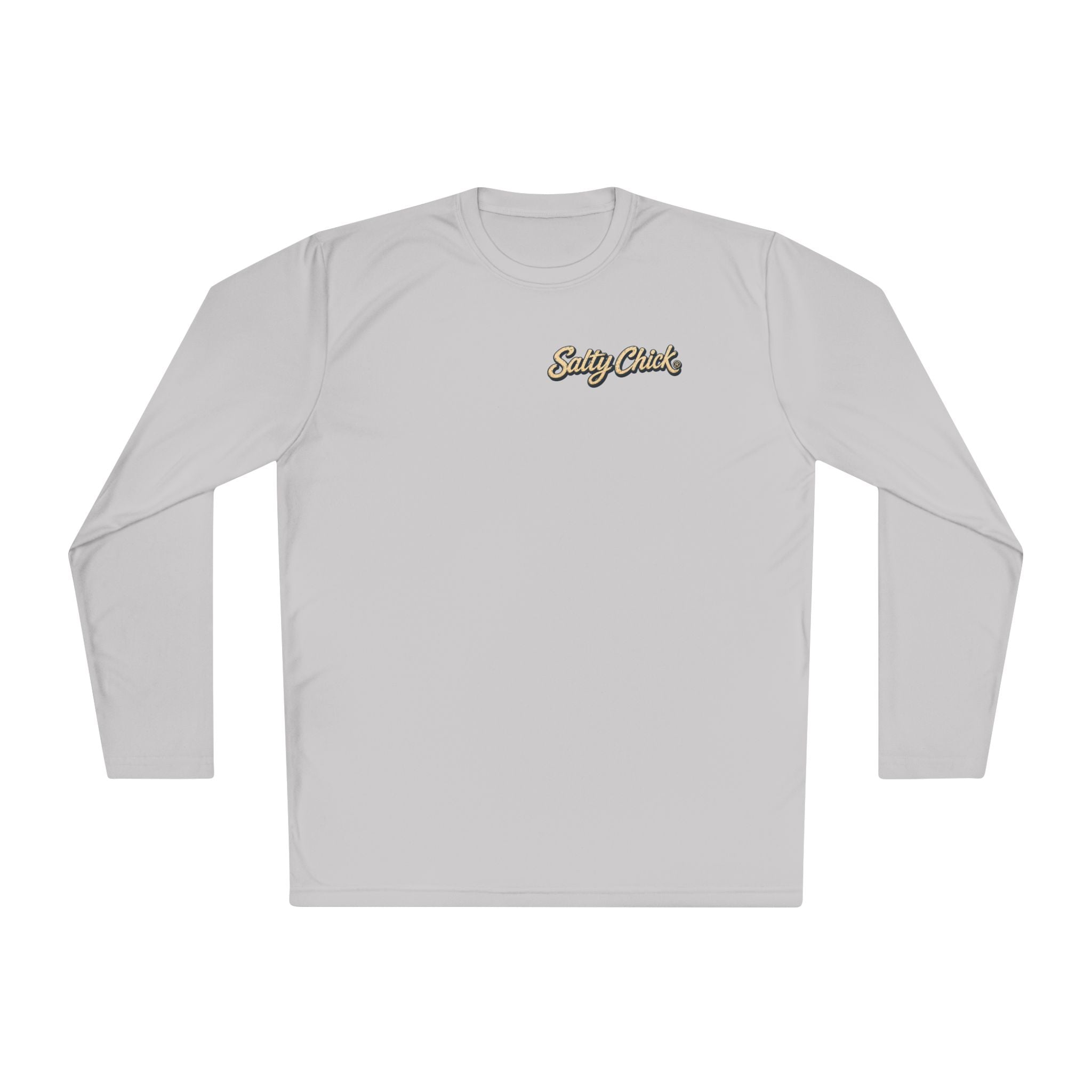 Salty Chick Short Hair Logo Long Sleeve – Coastal Life