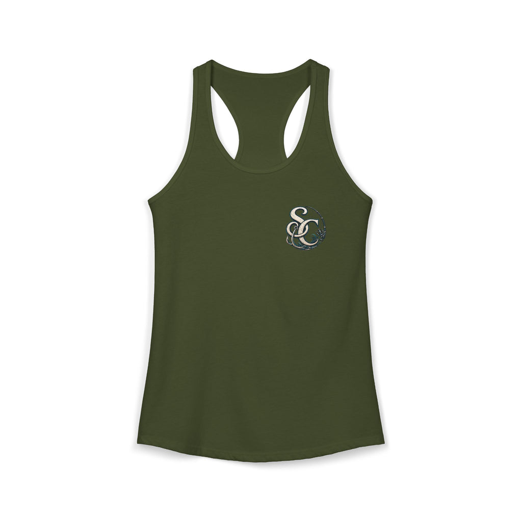 Performance Racerback Tank-Lifeline of fishing