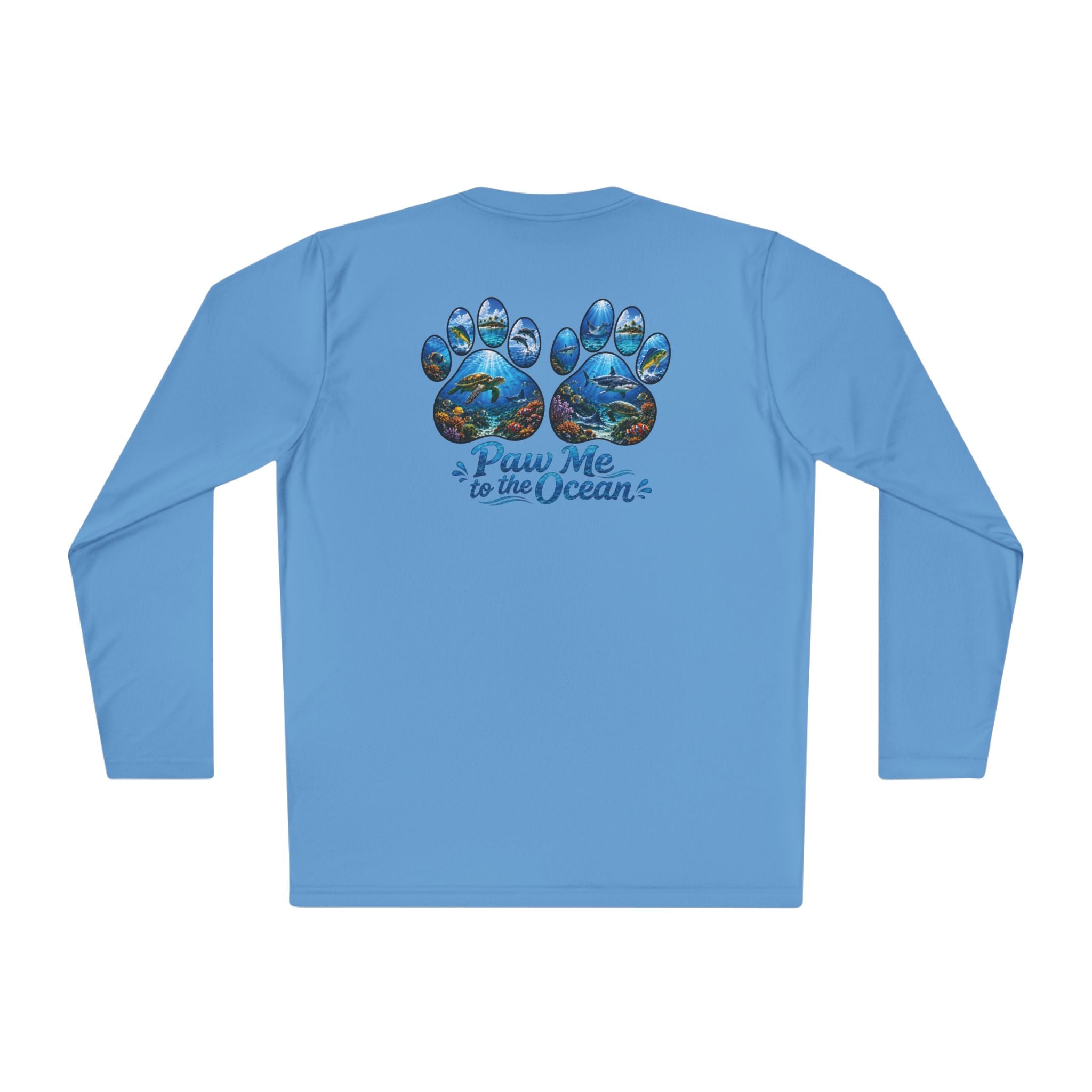 Salty Chick Paw Me to the Ocean Long Sleeve Performance Tee – Coastal Life