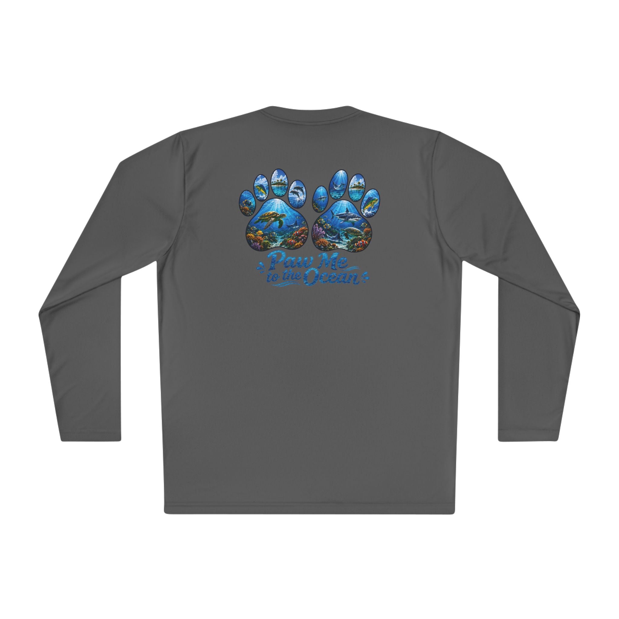 Salty Chick Paw Me to the Ocean Long Sleeve Performance Tee – Coastal Life