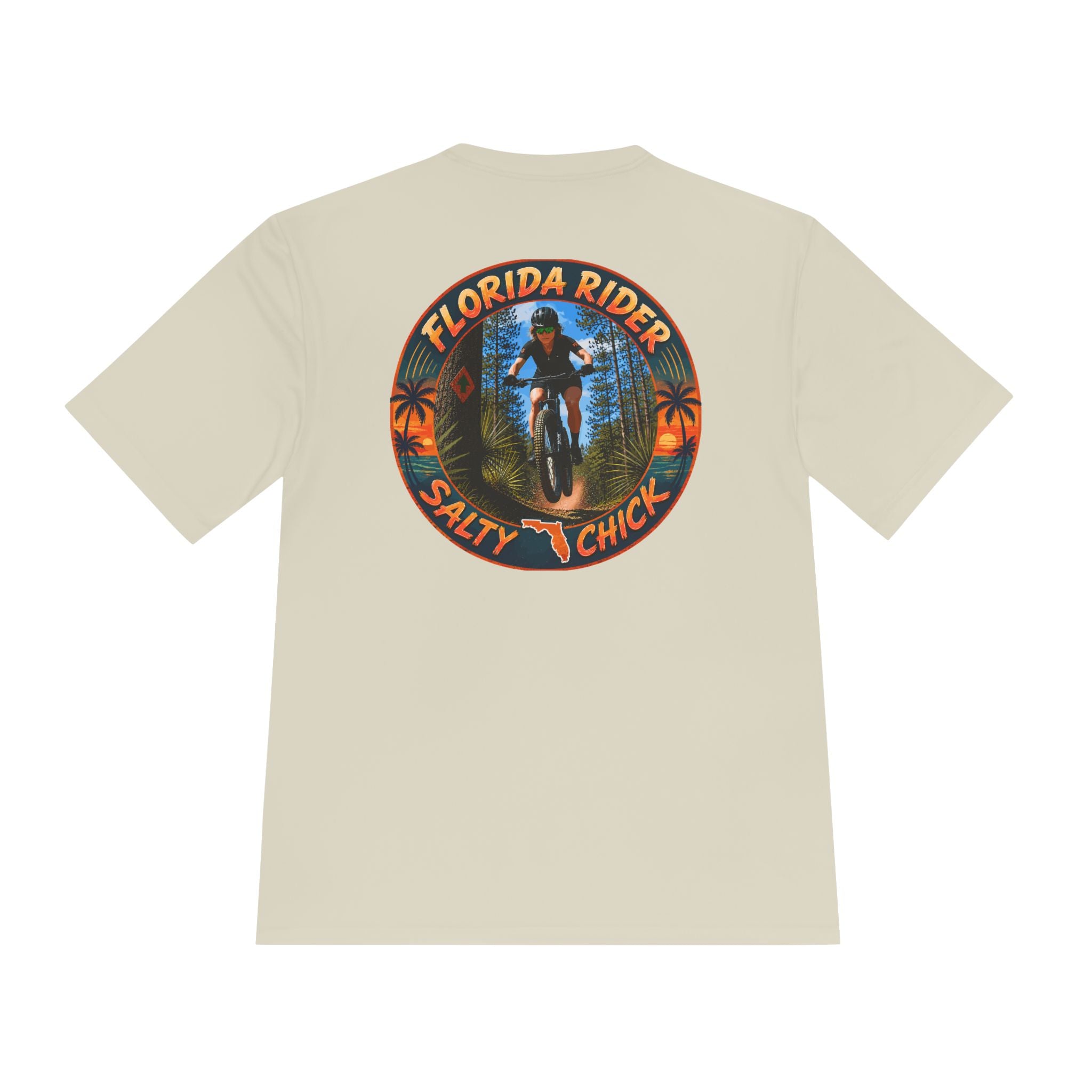 Salty Chick Shred Ready Performance Tee – Mountain Biking & Trails