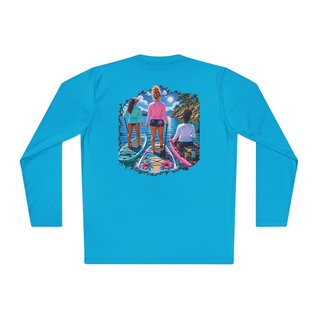 Paddleboading on the river Moisture Wicking Long Sleeve