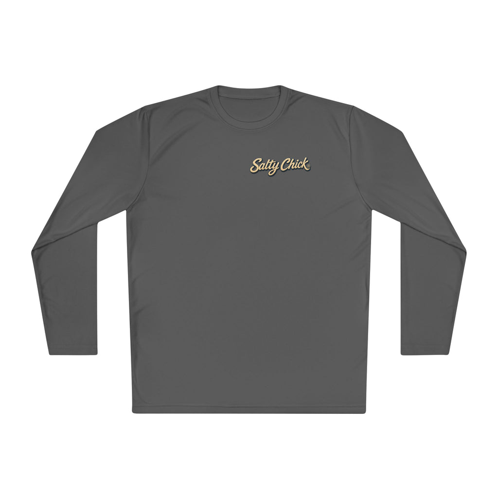 Salty Chick Short Hair Logo Long Sleeve – Coastal Life