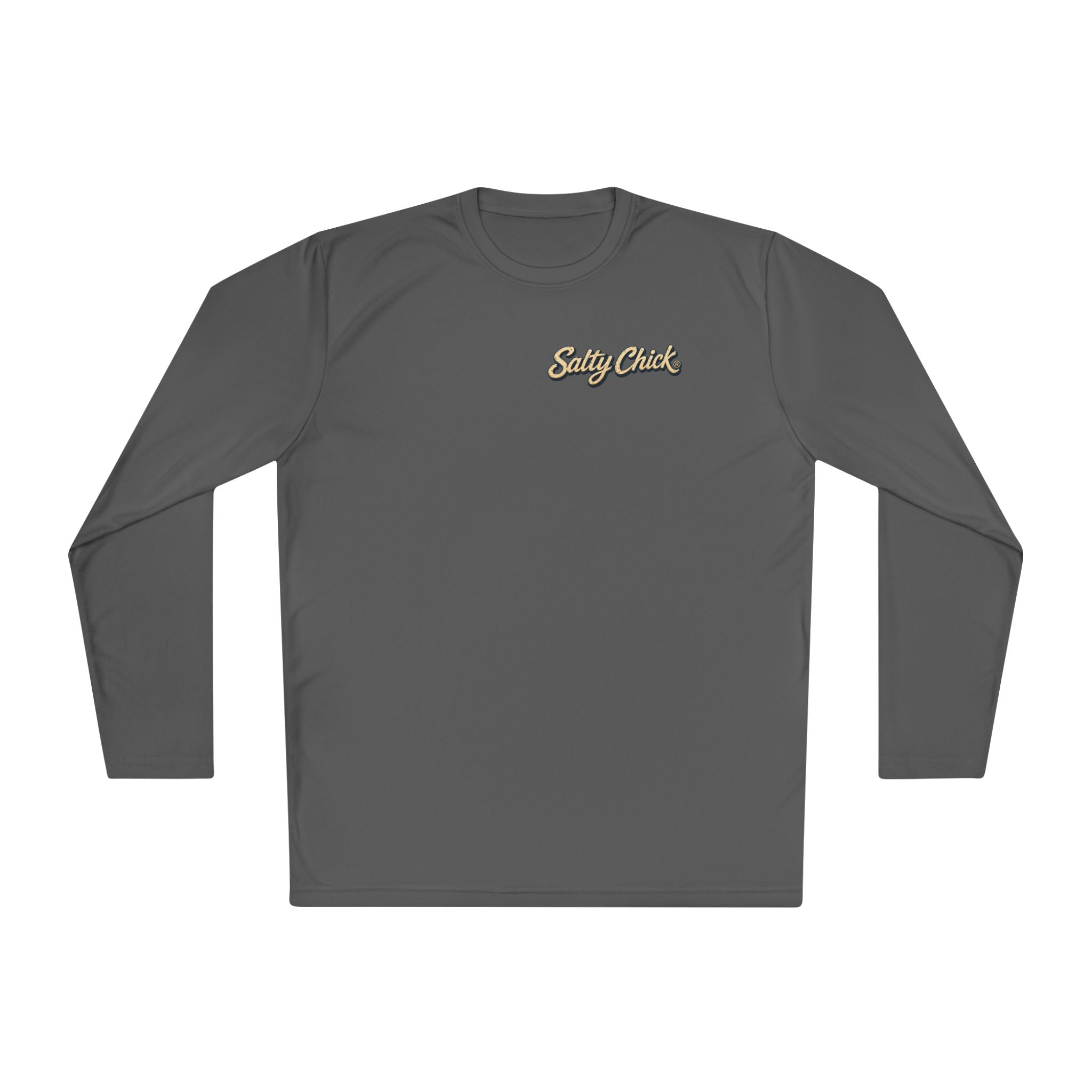 Salty Chick Short Hair Logo Long Sleeve – Coastal Life