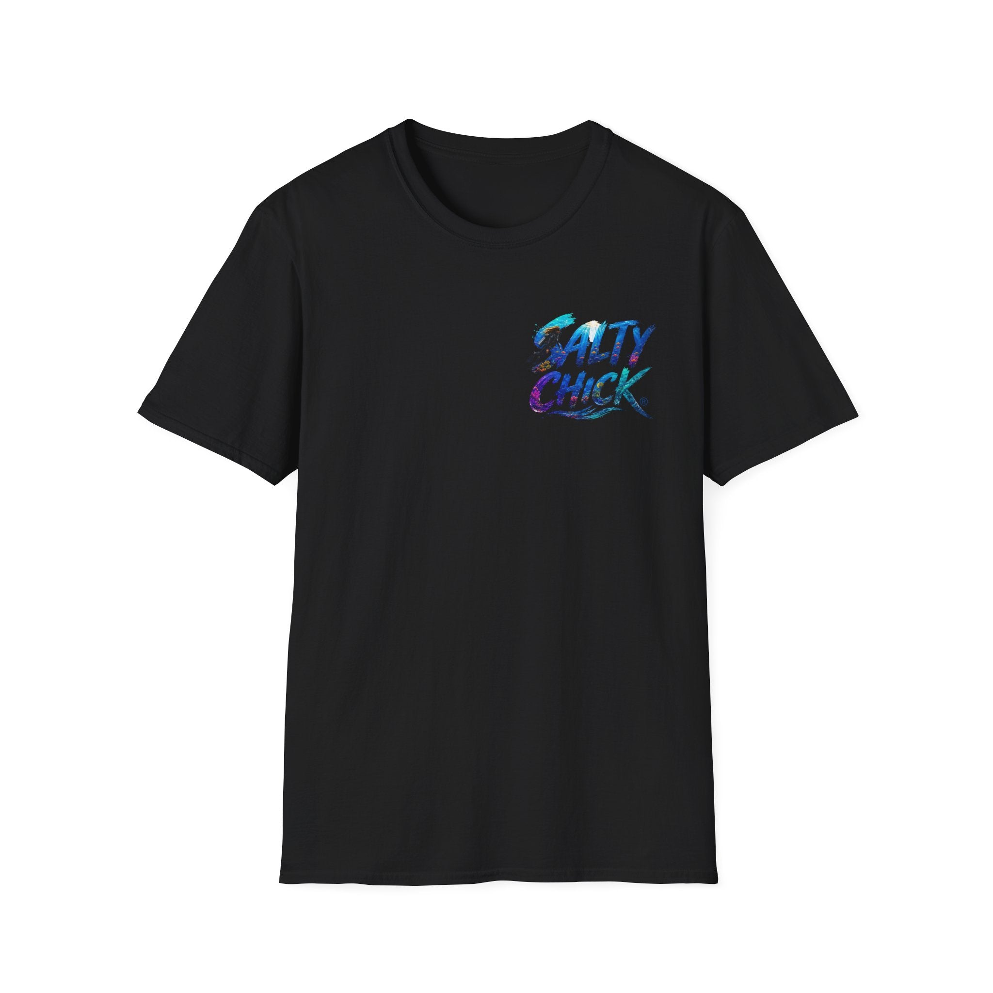 Salty Chick Diver Down Cotton Tee – Coastal Life