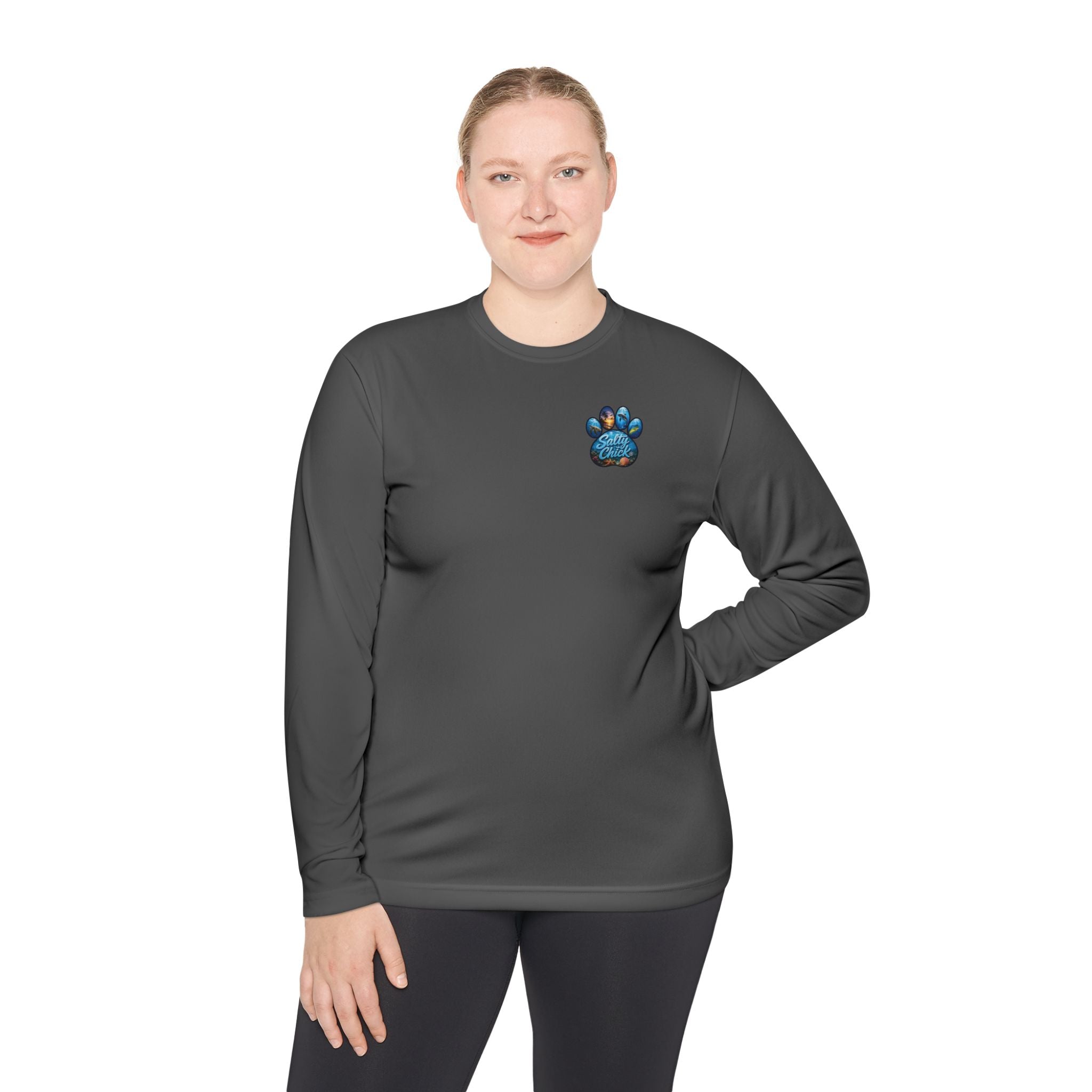 Salty Chick Paw Me to the Ocean Long Sleeve Performance Tee – Coastal Life