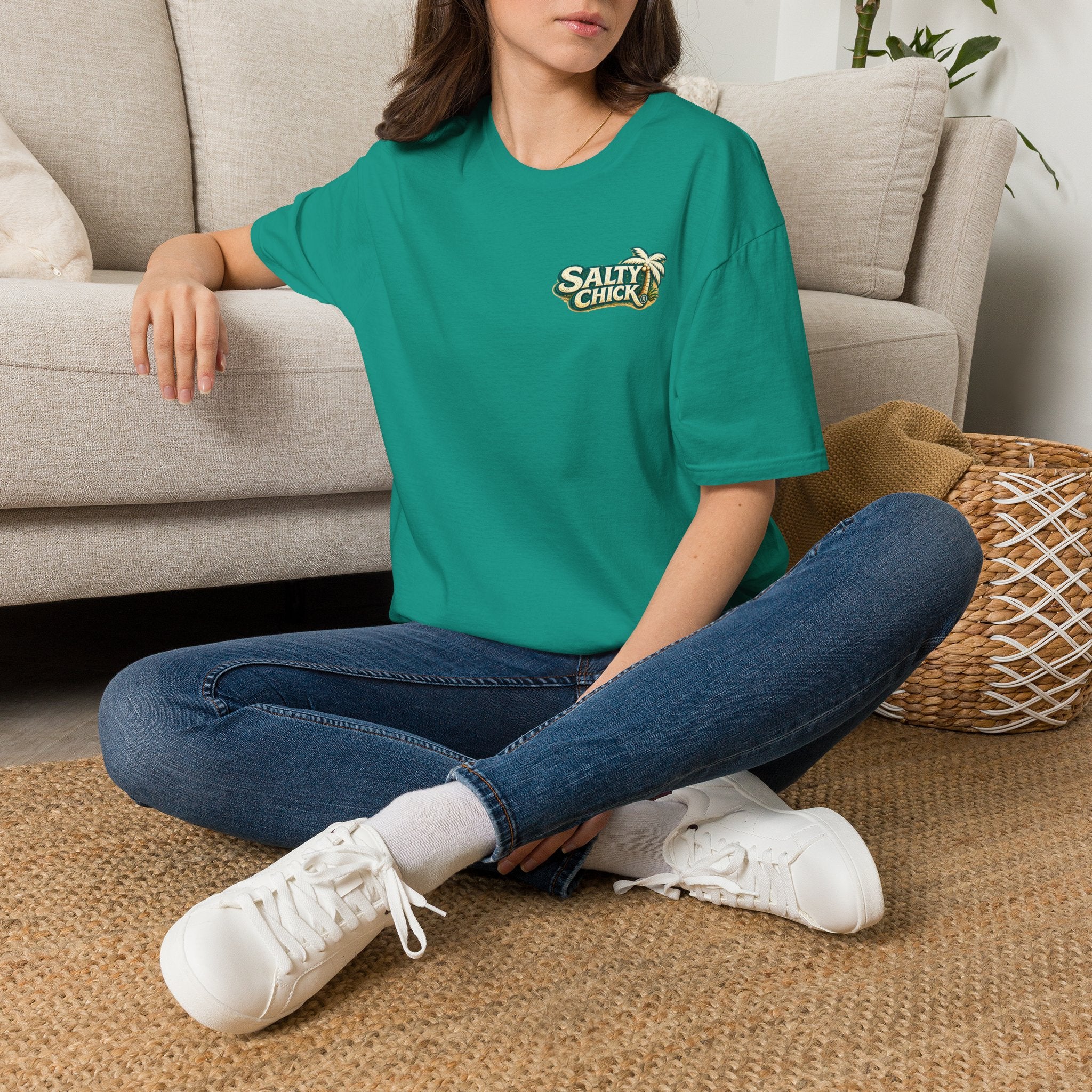Salty Chick Shore Thing Cotton Tee – Coastal Life