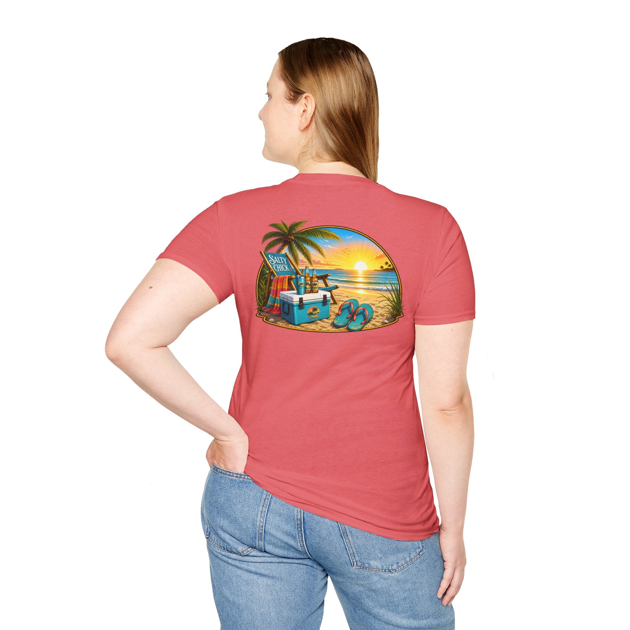 Salty Chick Shore Thing Cotton Tee – Coastal Life