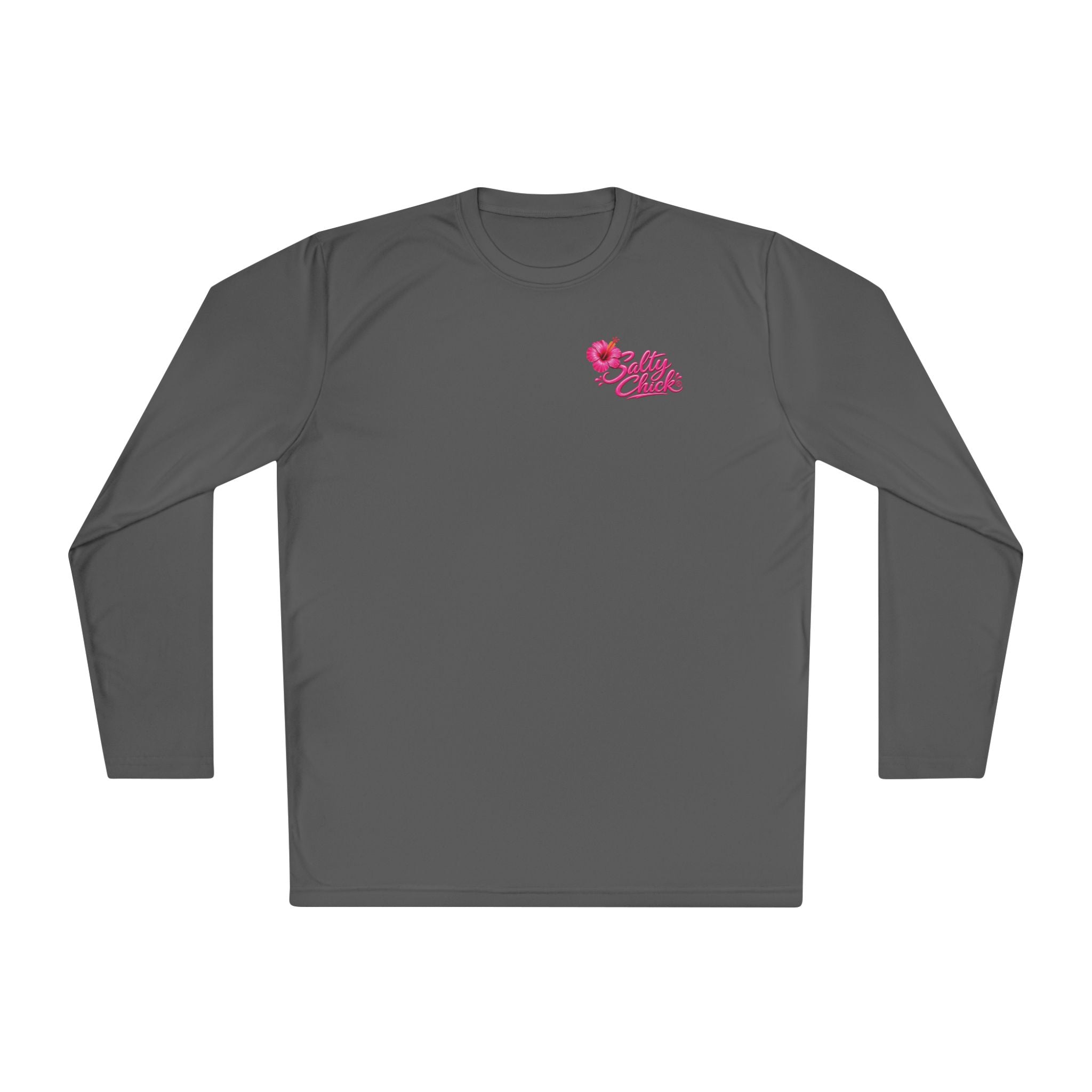 Female with Poodle Moisture Wicking Long Sleeve