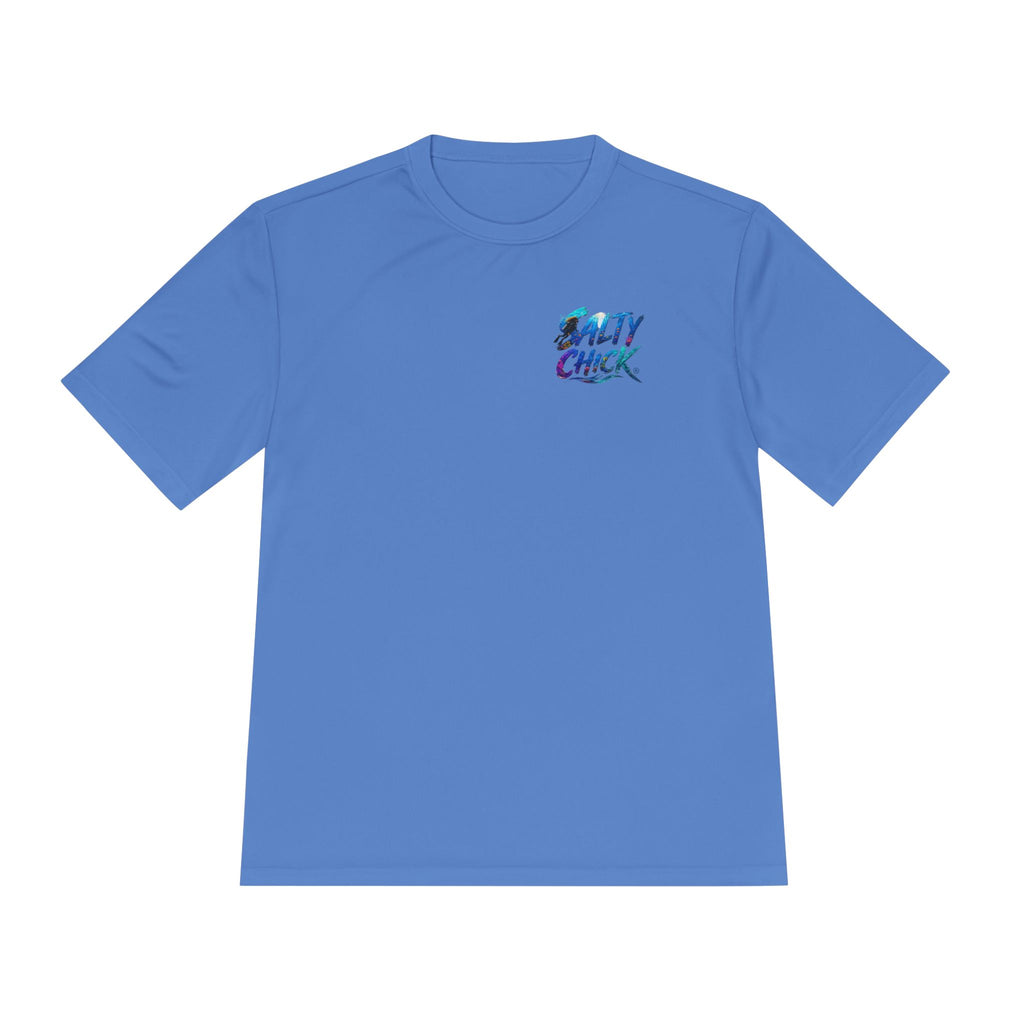 Salty Chick Dive Deep Performance Tee – Coastal Life