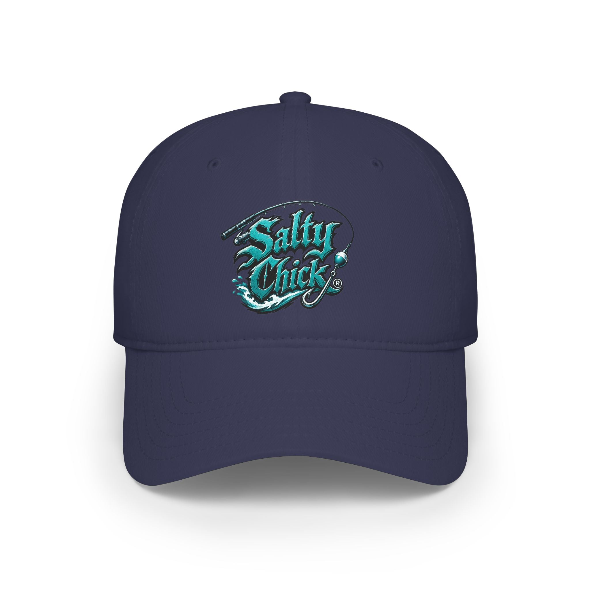 Salty Chick Low Profile Embroidered Baseball Cap – Fishing