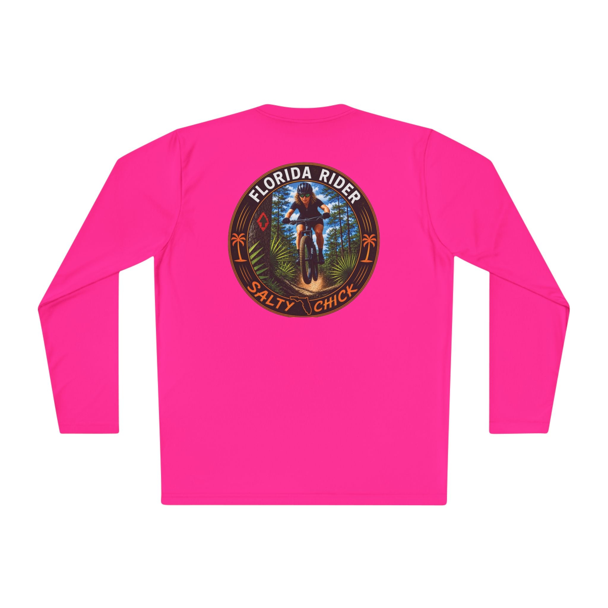 Salty Chick Ridge Runner Long Sleeve Performance Tee – Mountain Biking & Trails