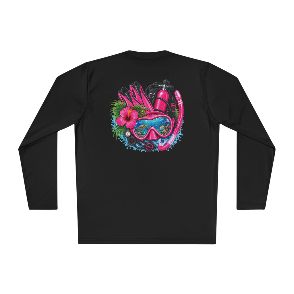 Diving Gear in pink Moisture Wicking Long Sleeve