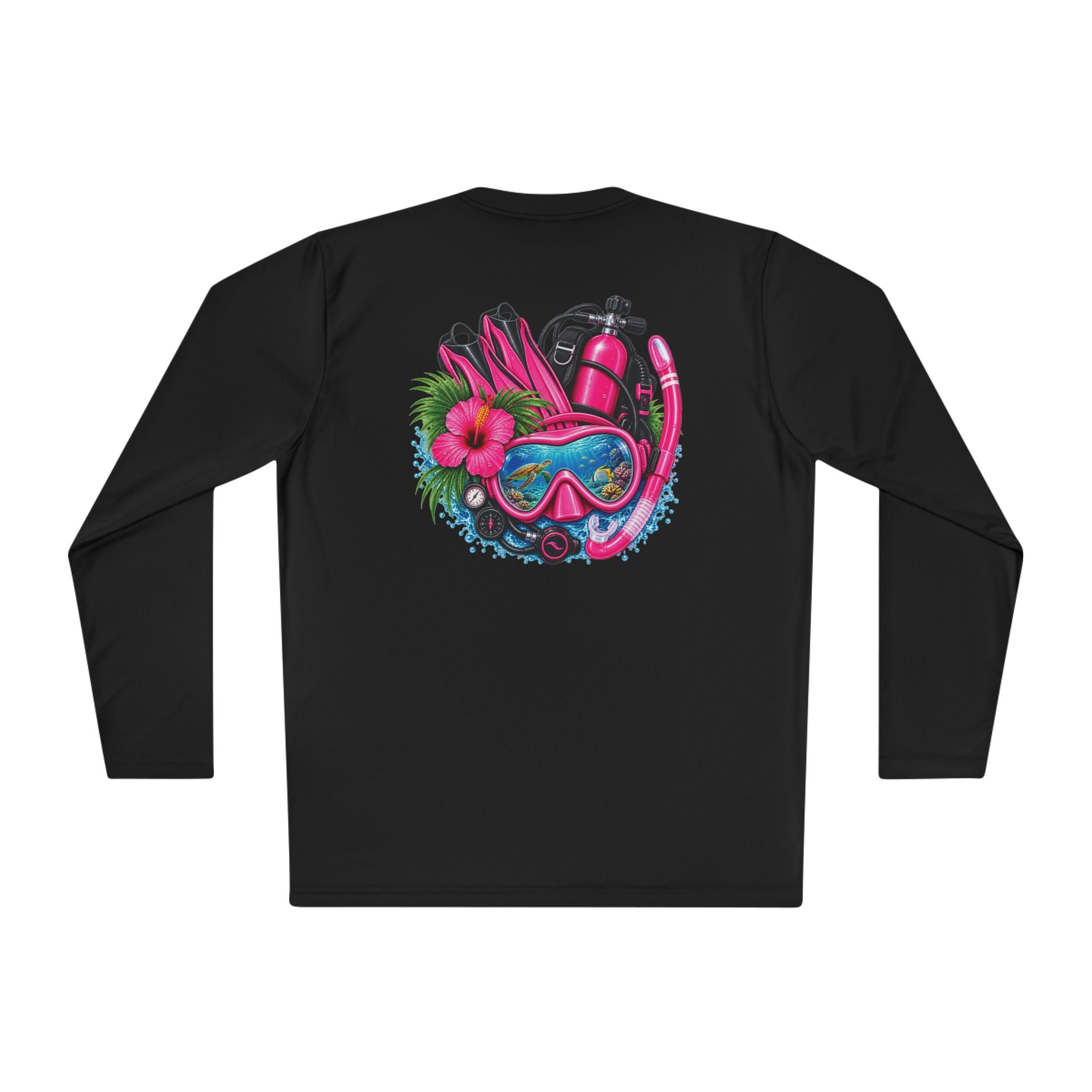 Diving Gear in pink Moisture Wicking Long Sleeve